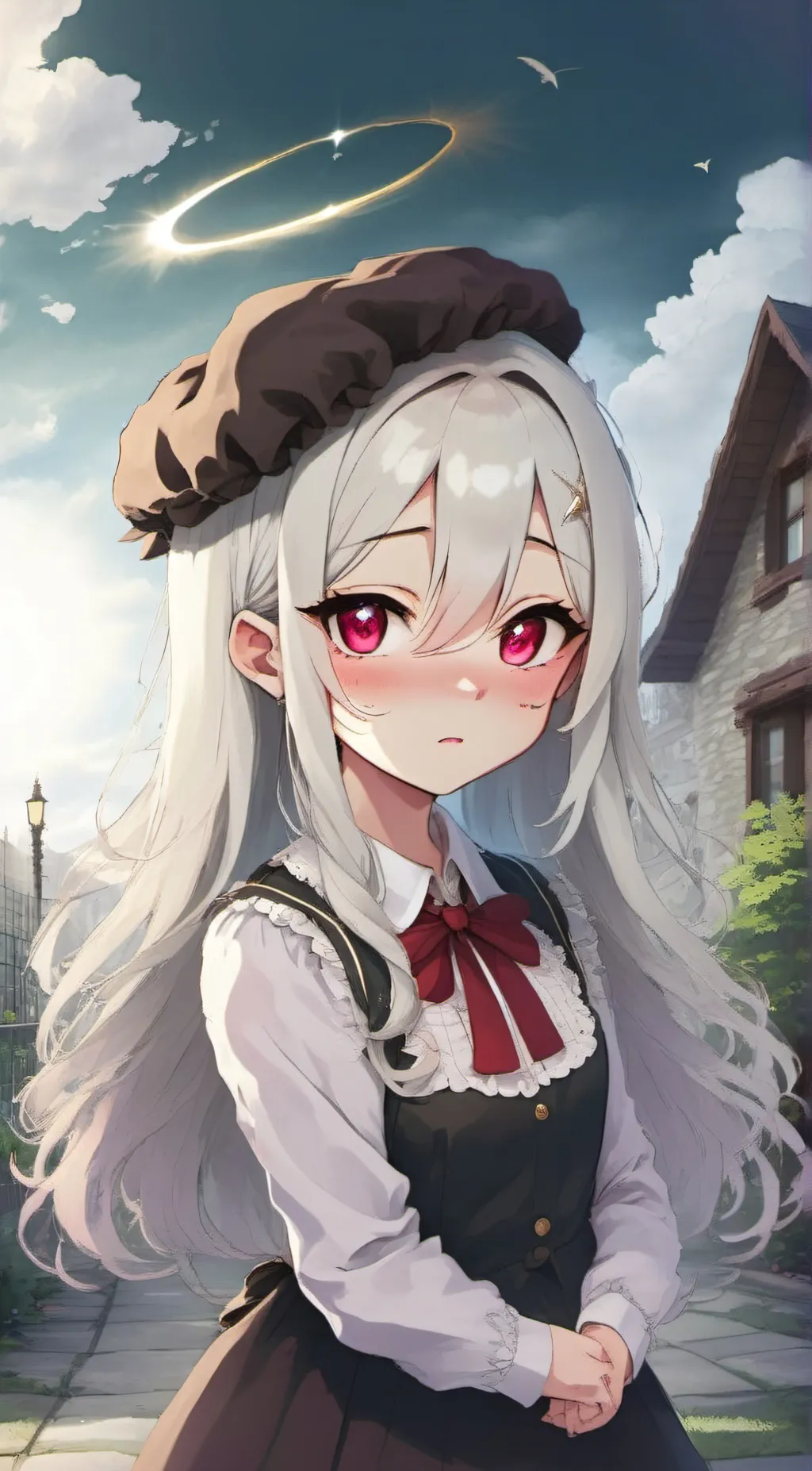 ai character: melanie  background