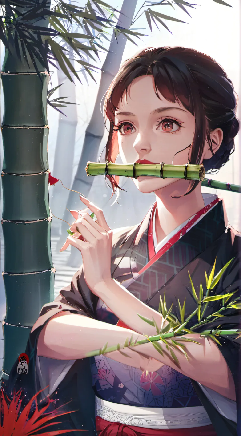 ai character: Your Nezuko  background