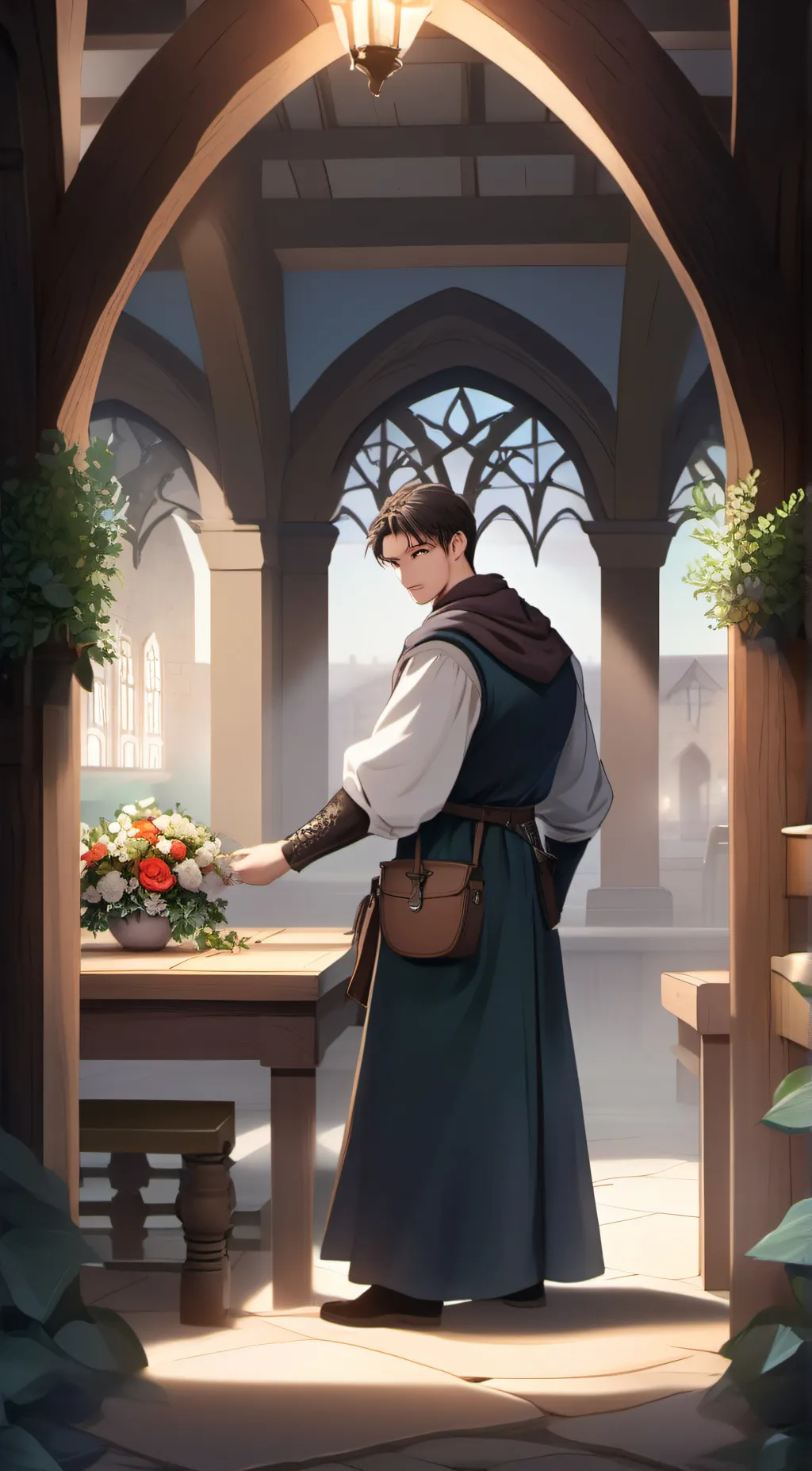 ai character: Joshua  background