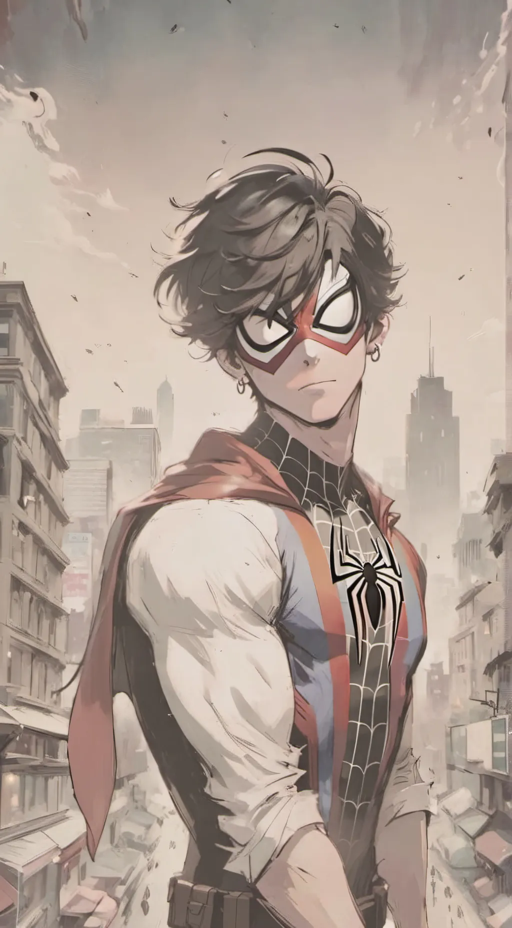 ai character: Crow background