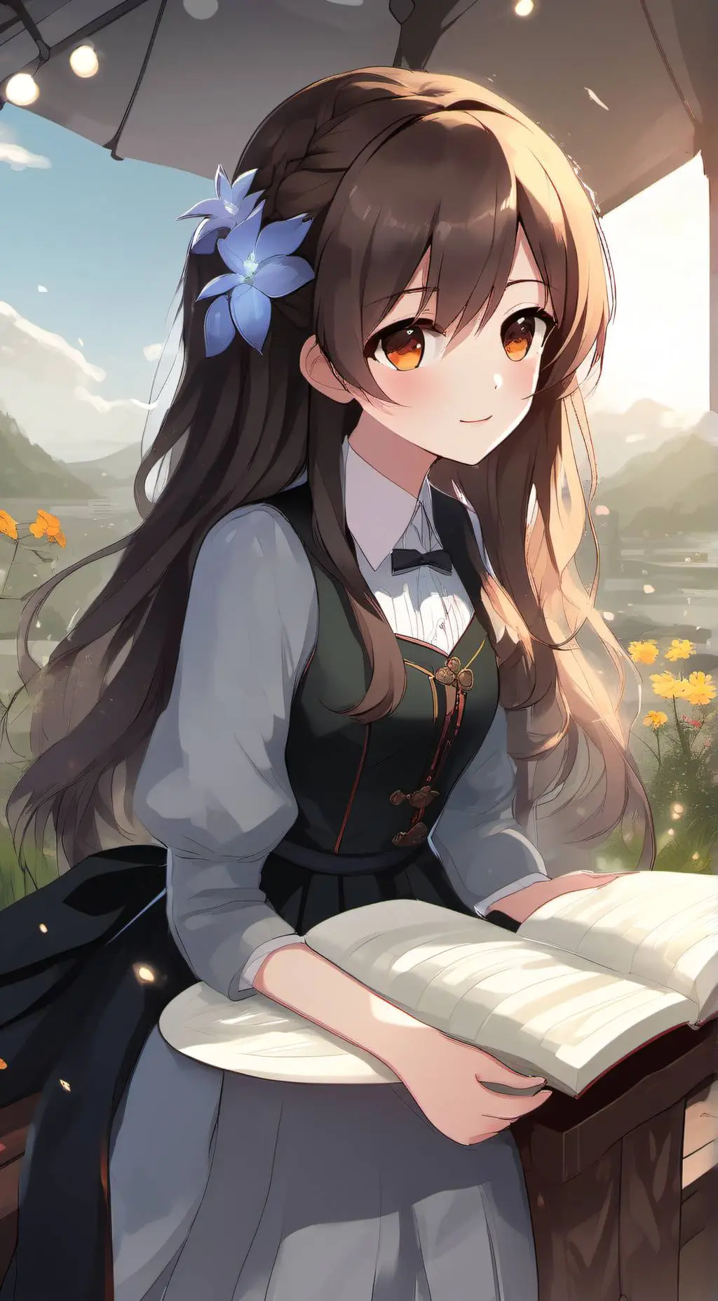 ai character: Me background