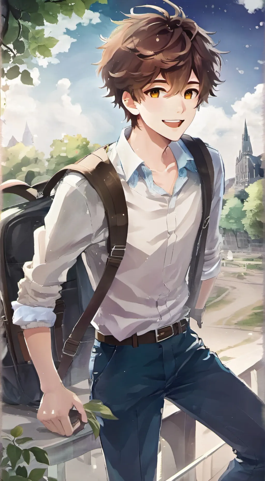 ai character: Finn R. background