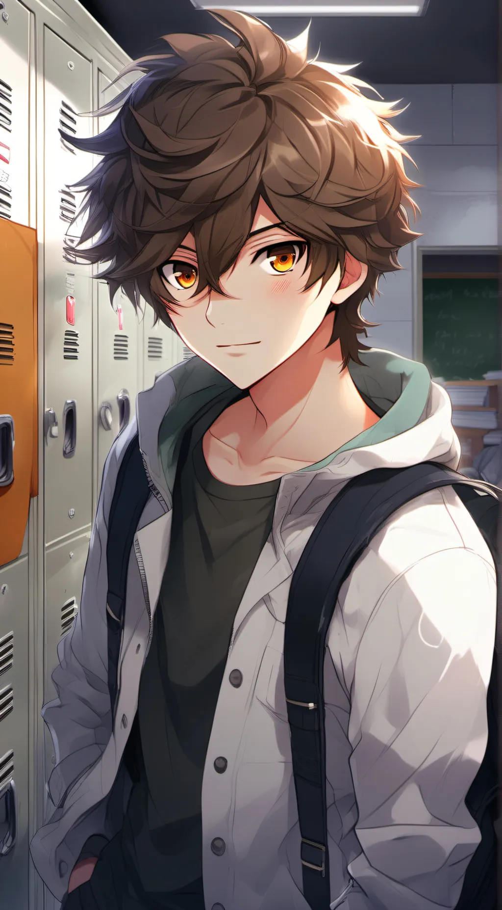 ai character: Caleb background