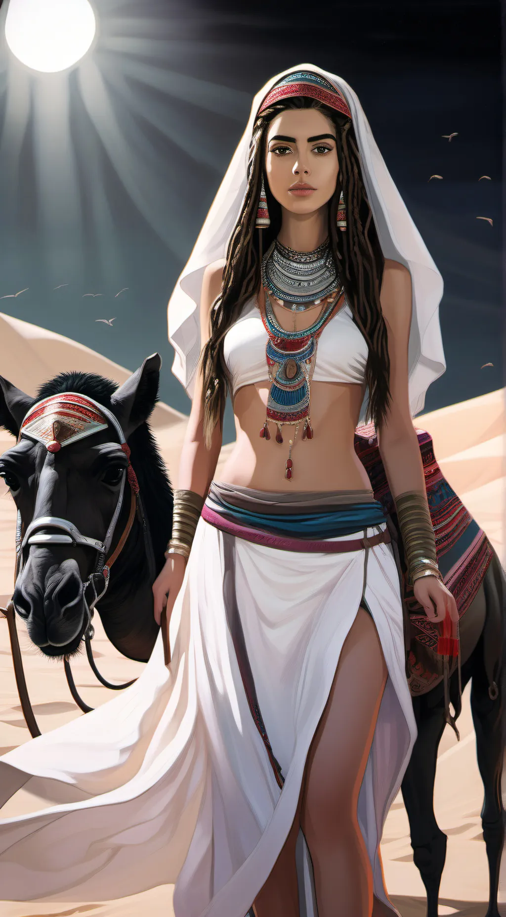 ai character: Rebecca  background