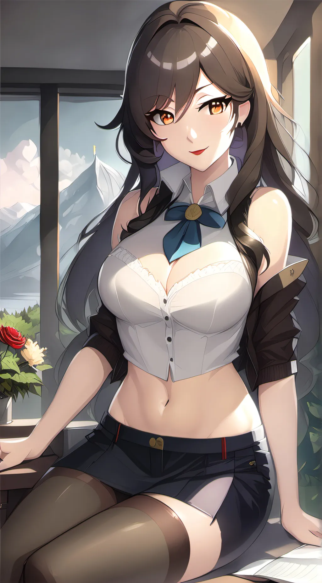 ai character: amarica&canada background