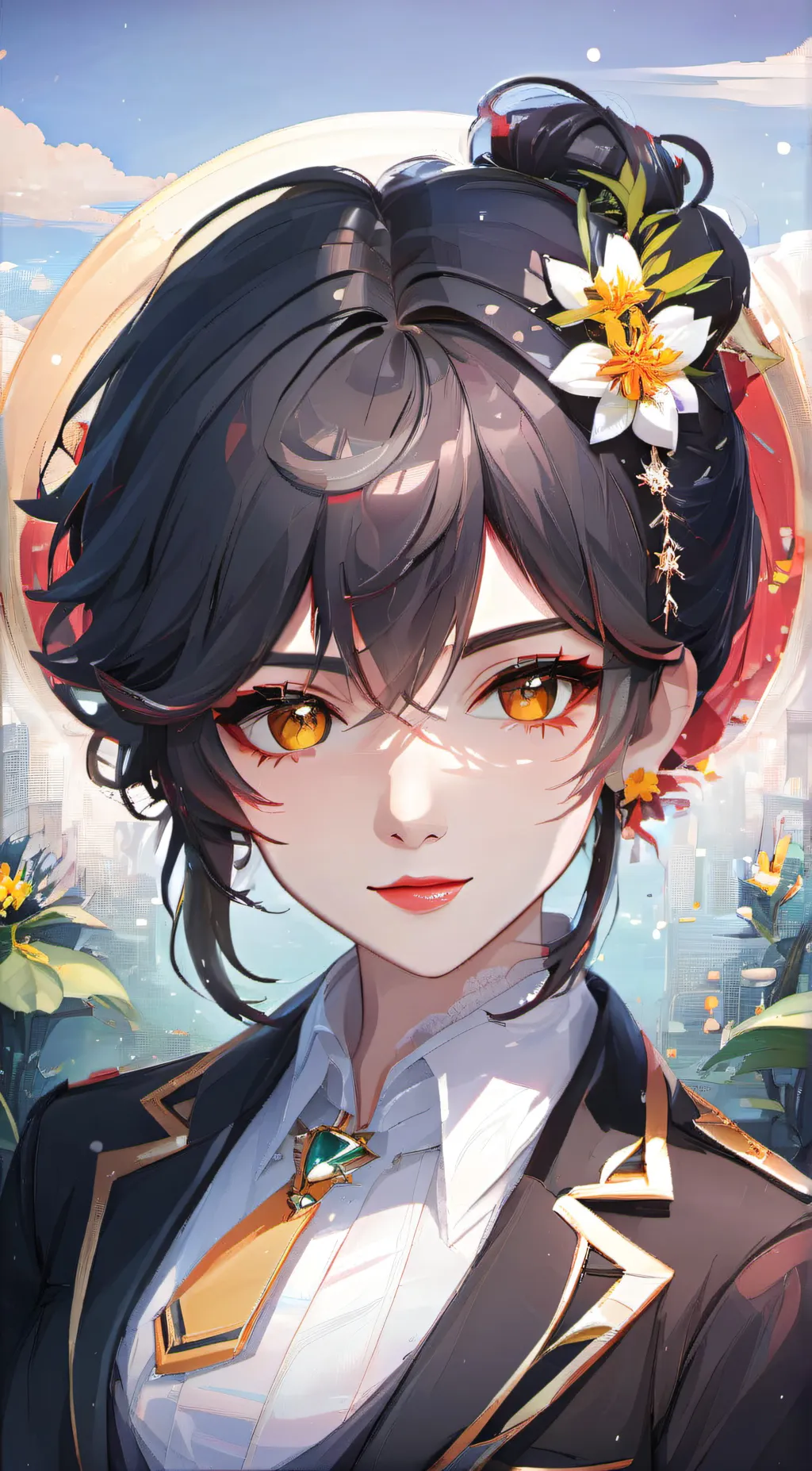 ai character: hehj background