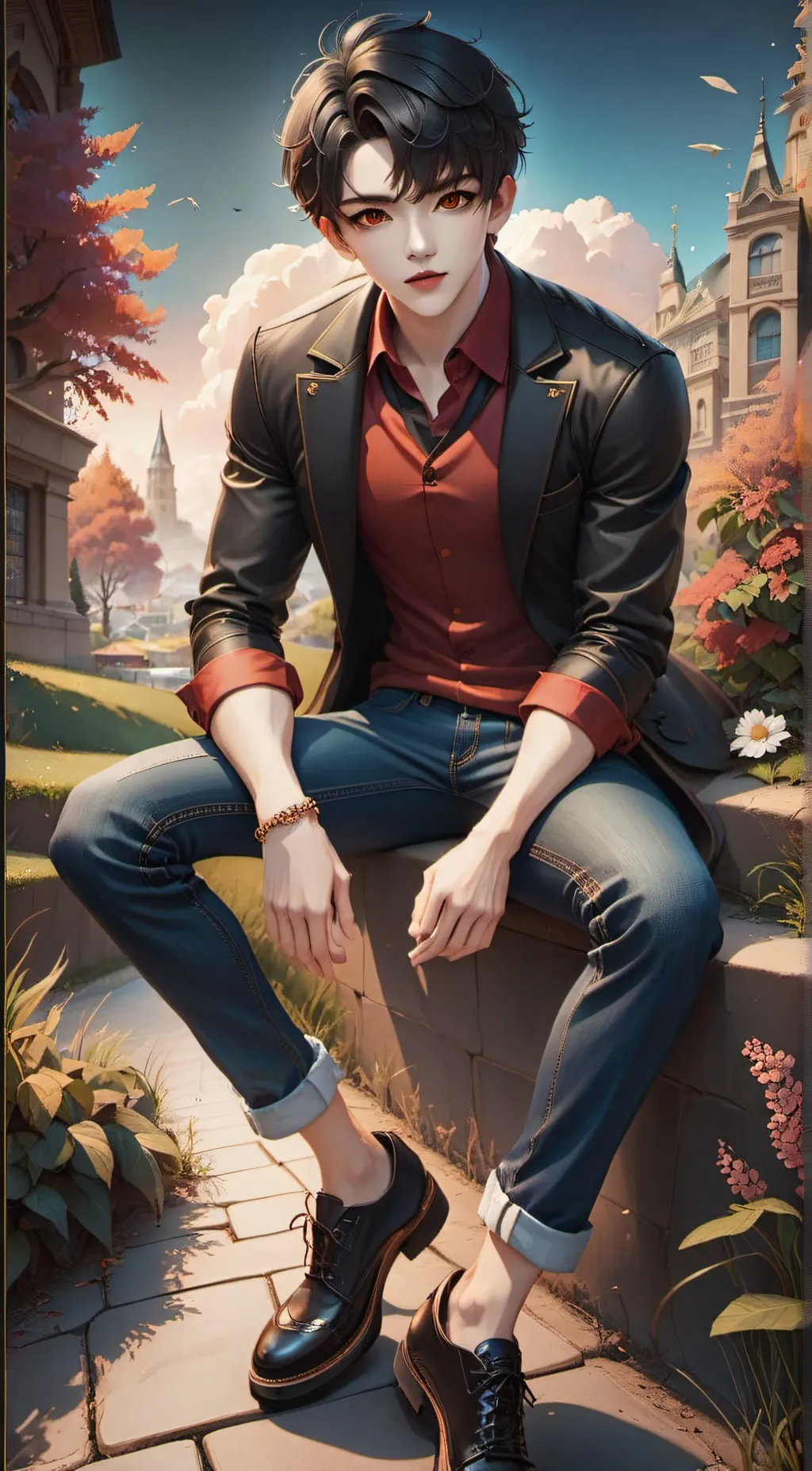 ai character: brandon background