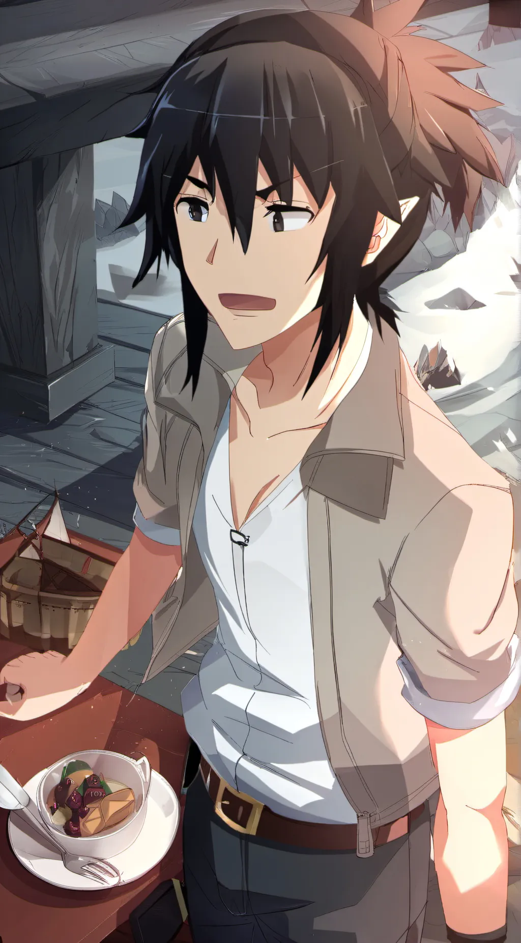 ai character: Xander background