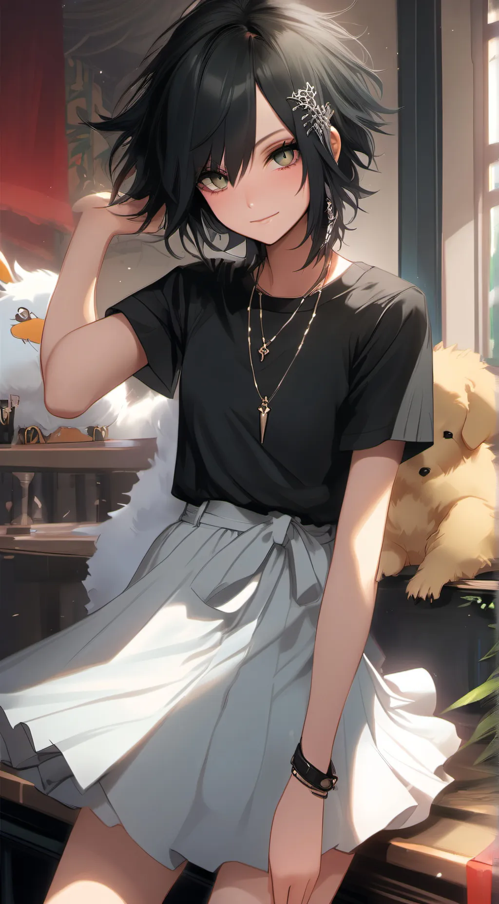 ai character: Angel background