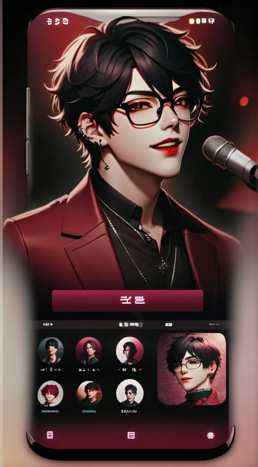 ai character: Xander background