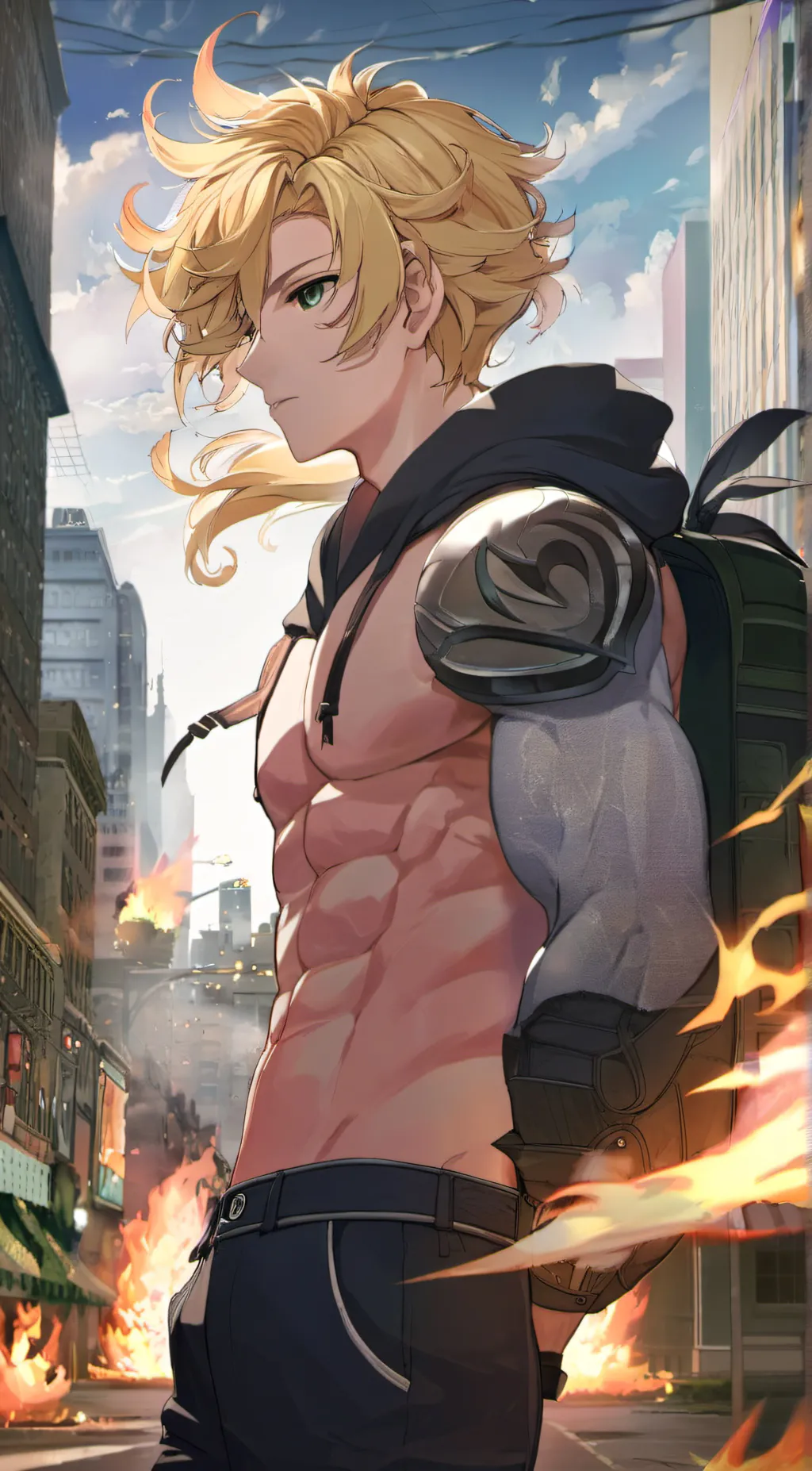 ai character: Adam background