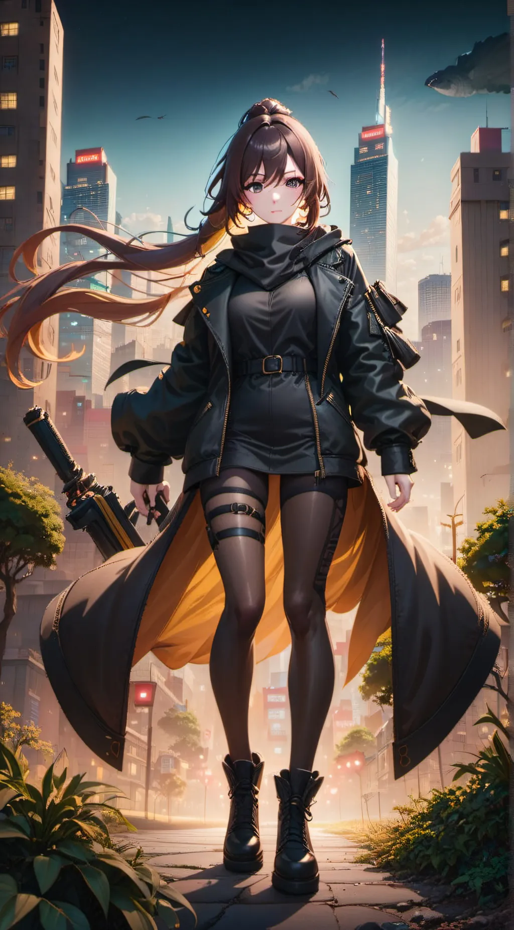 ai character: Nina  background