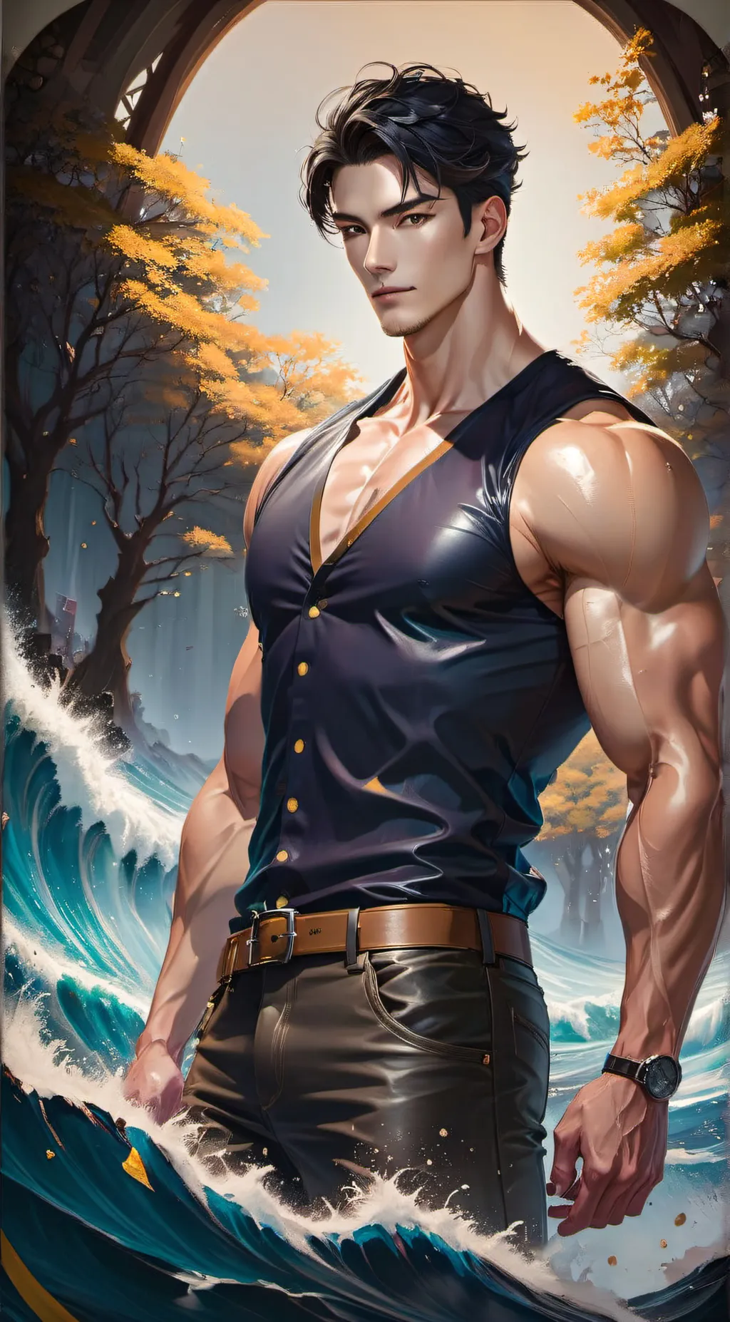 ai character: Kazi background