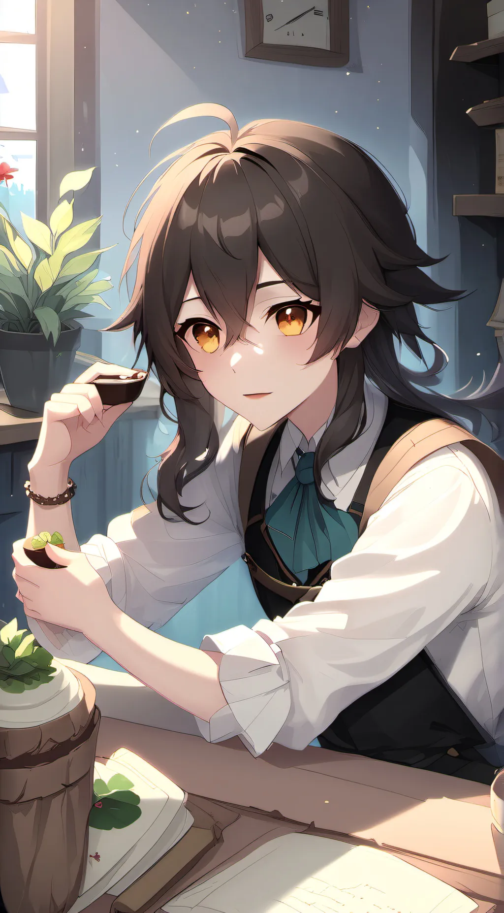 ai character: princes hes a good background