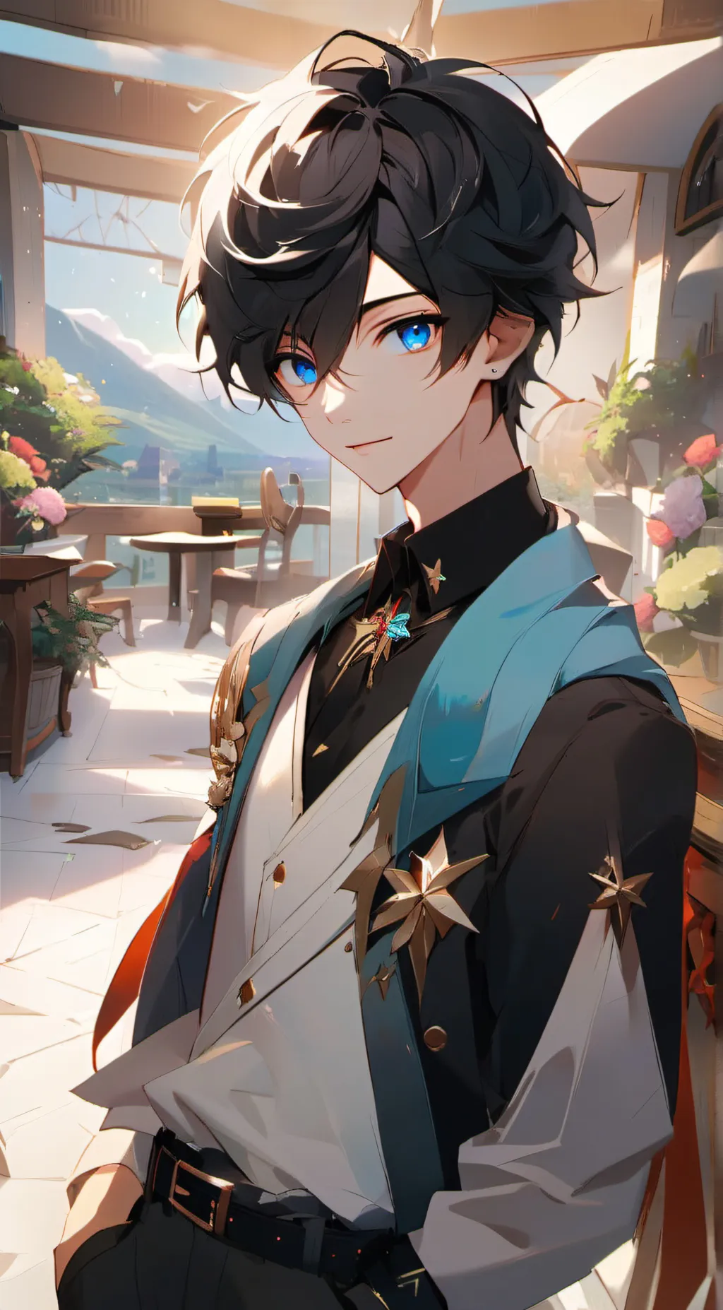 ai character: Nicholas background