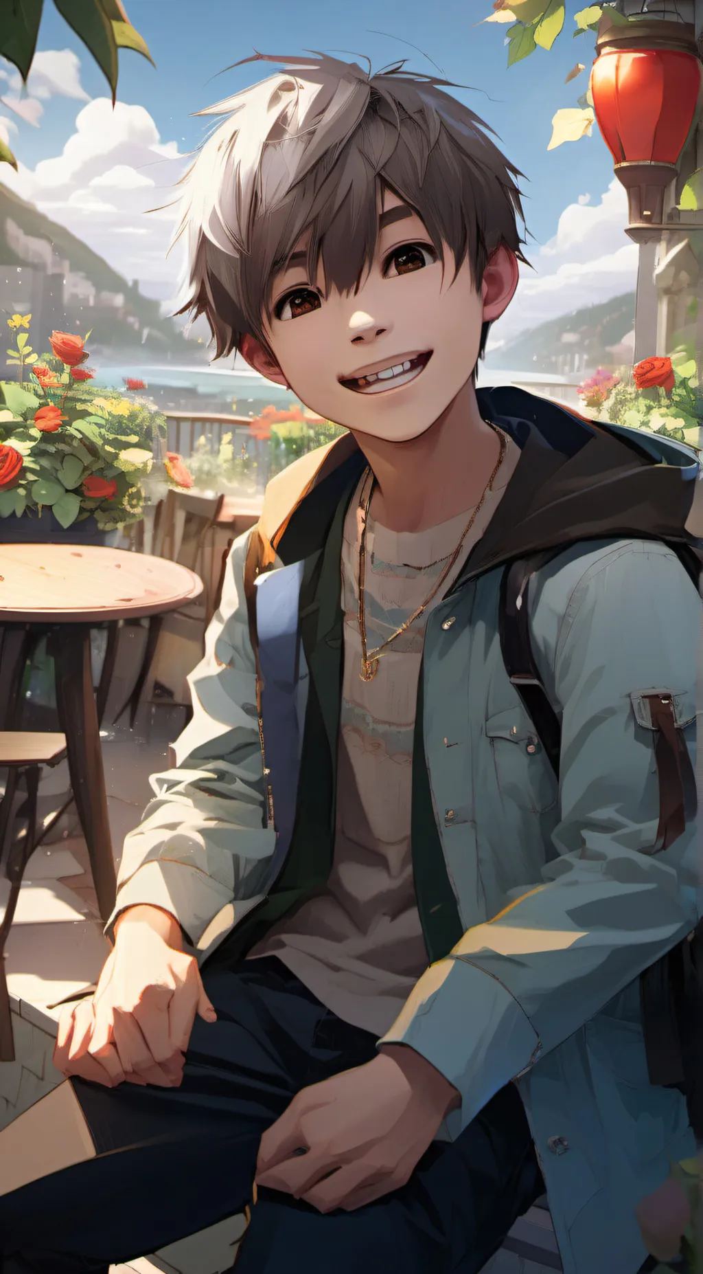 ai character: Lincon background