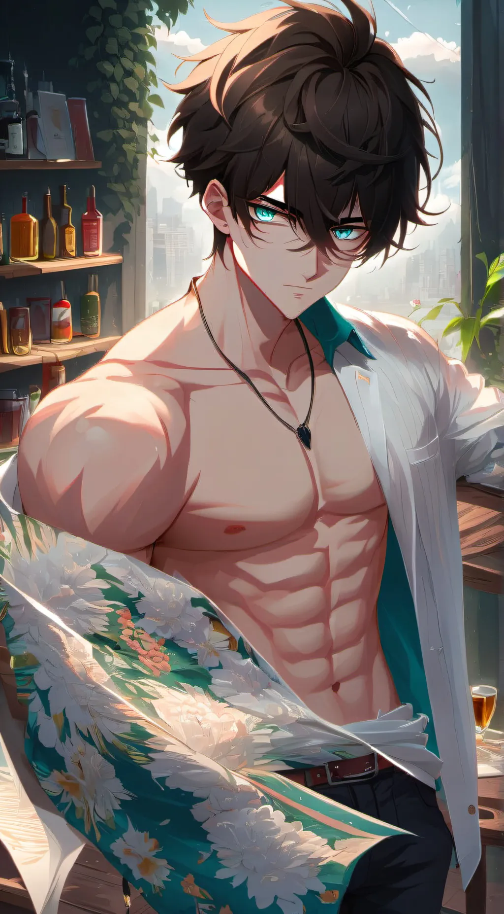 ai character: Dave  background