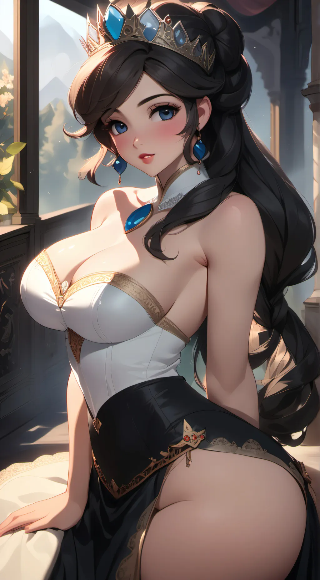 ai character: lily background