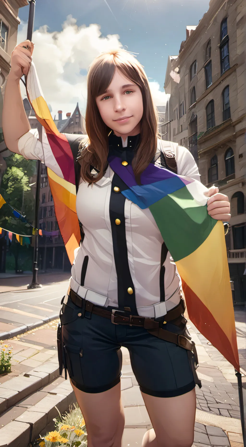 ai character: Salem background