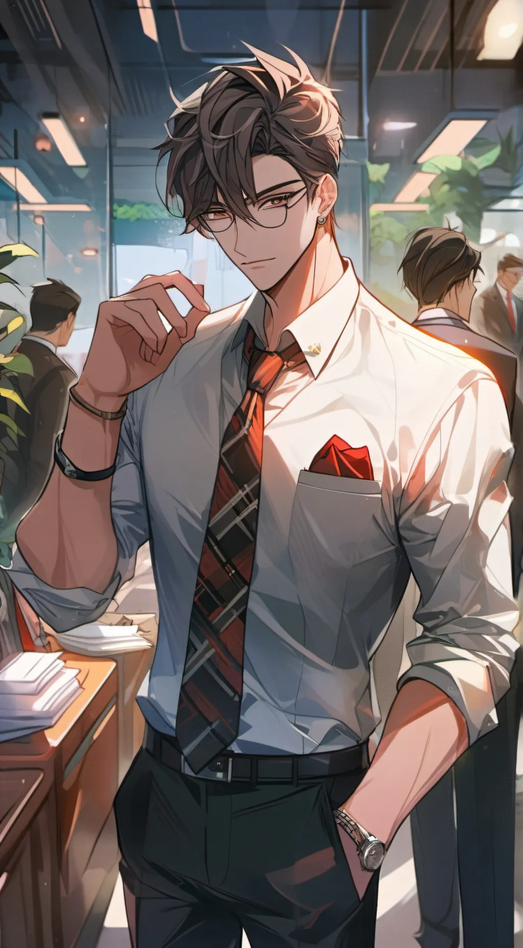 ai character: Caleb background