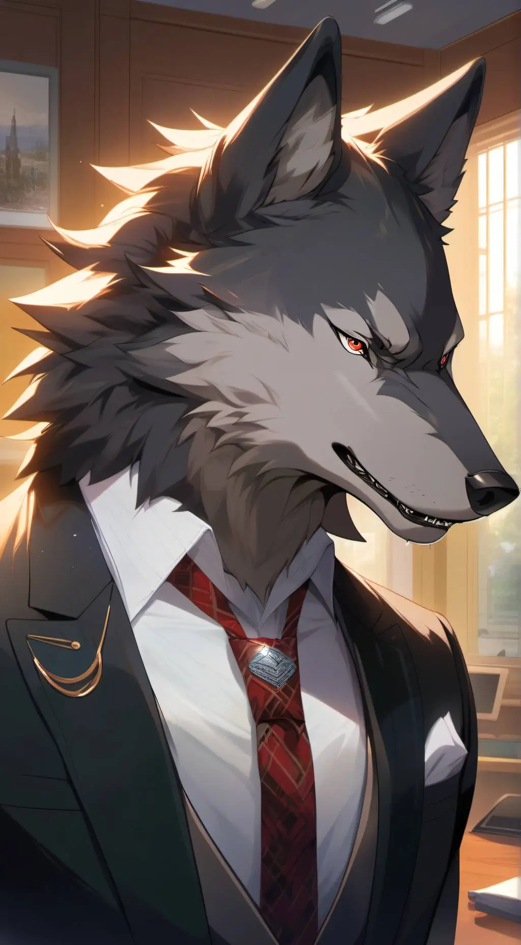 ai character: Damien  background