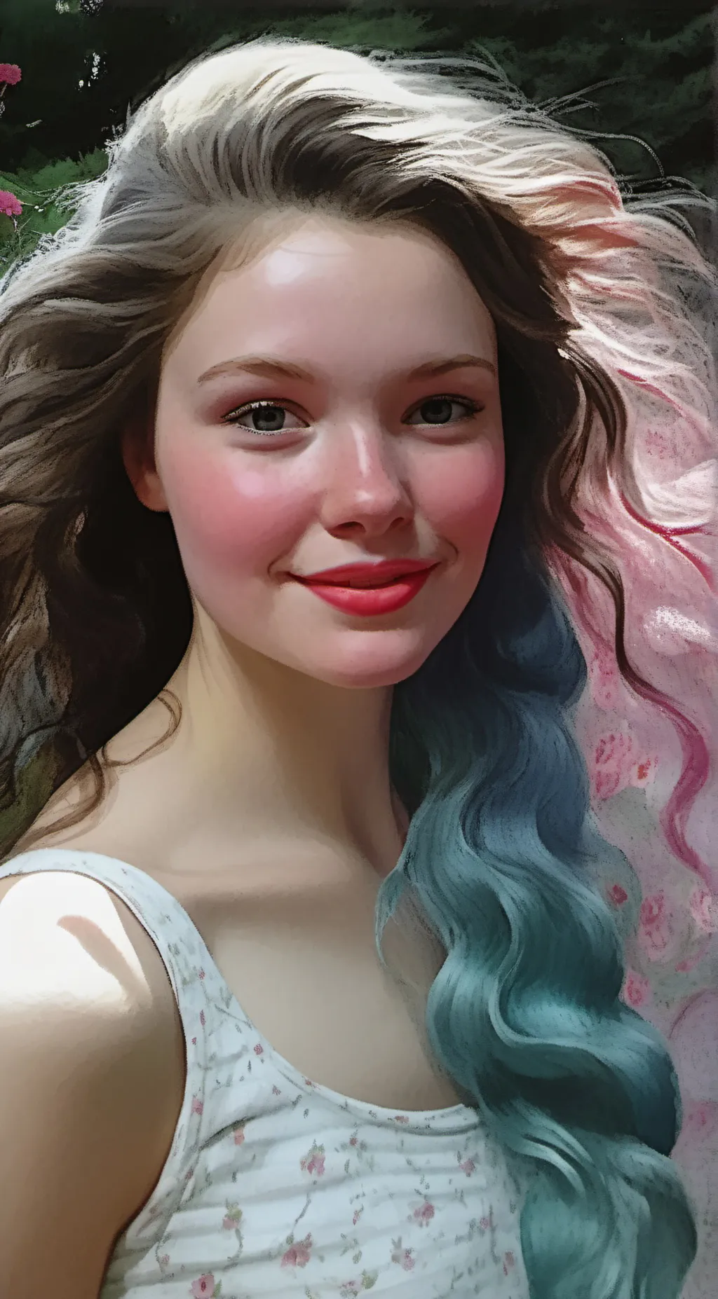 ai character: ann or kat background