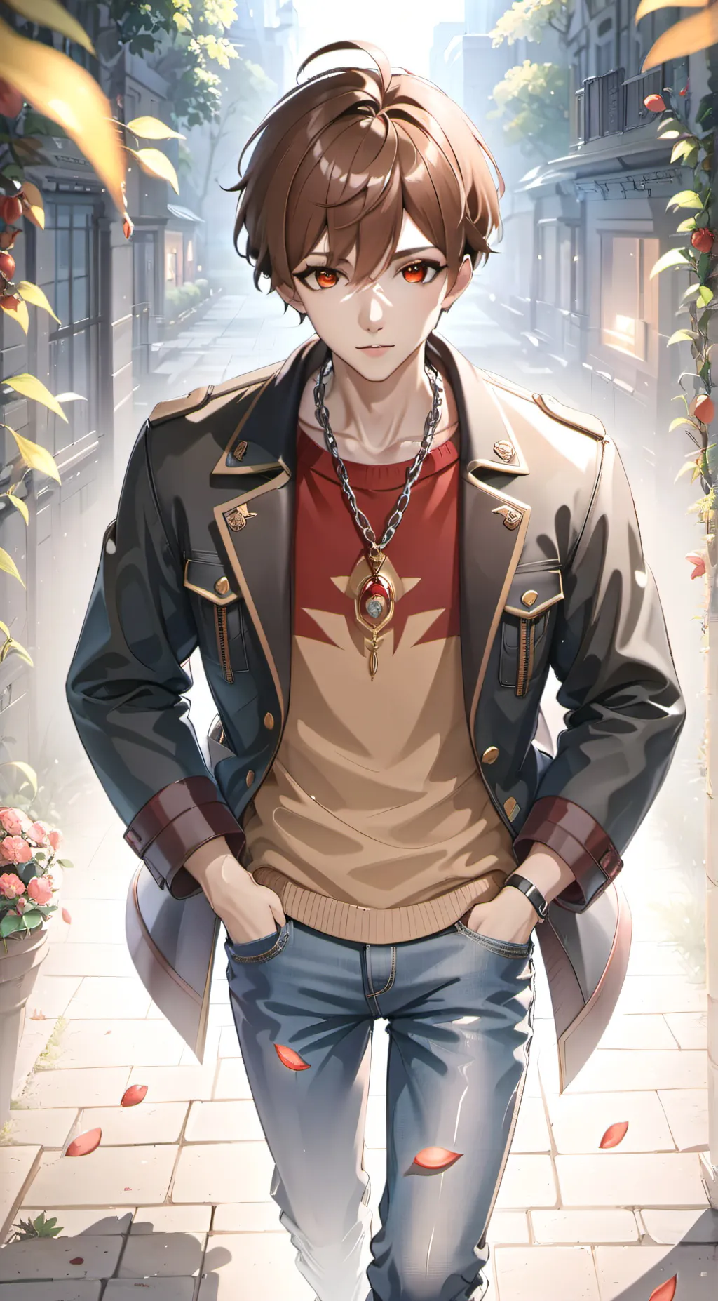 ai character: Kai background