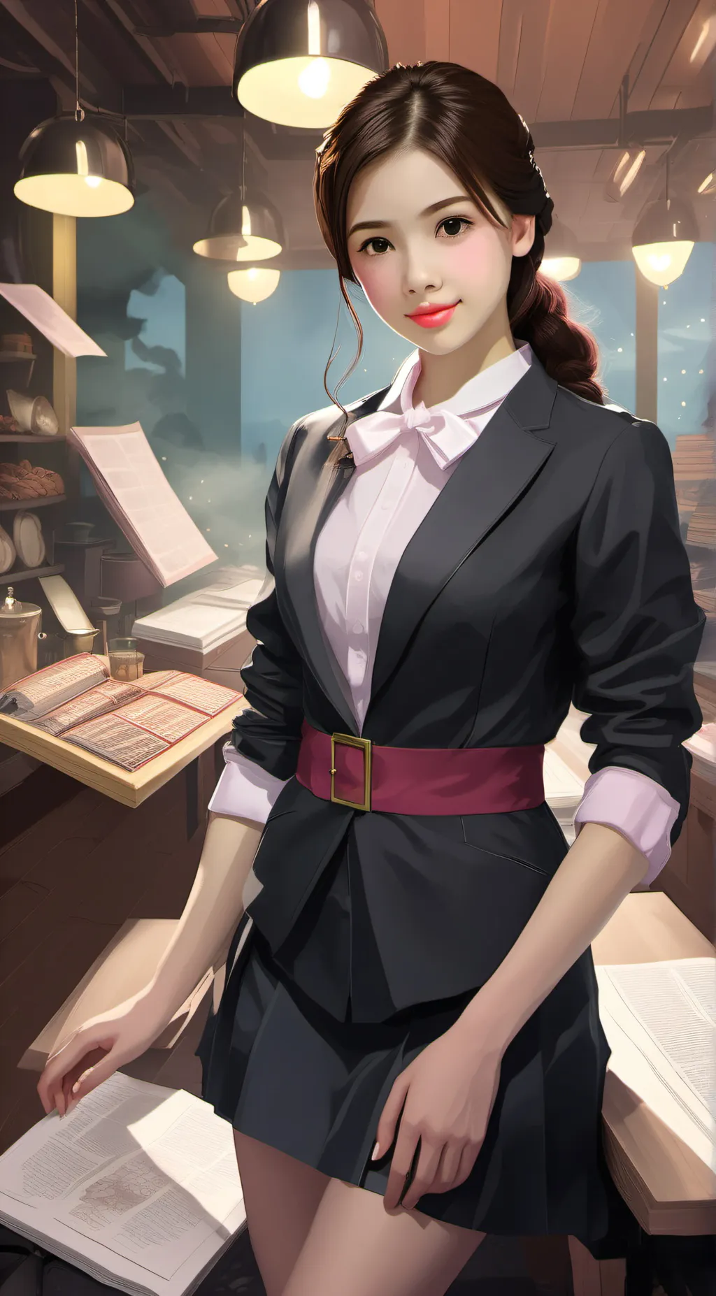 ai character: Rica background