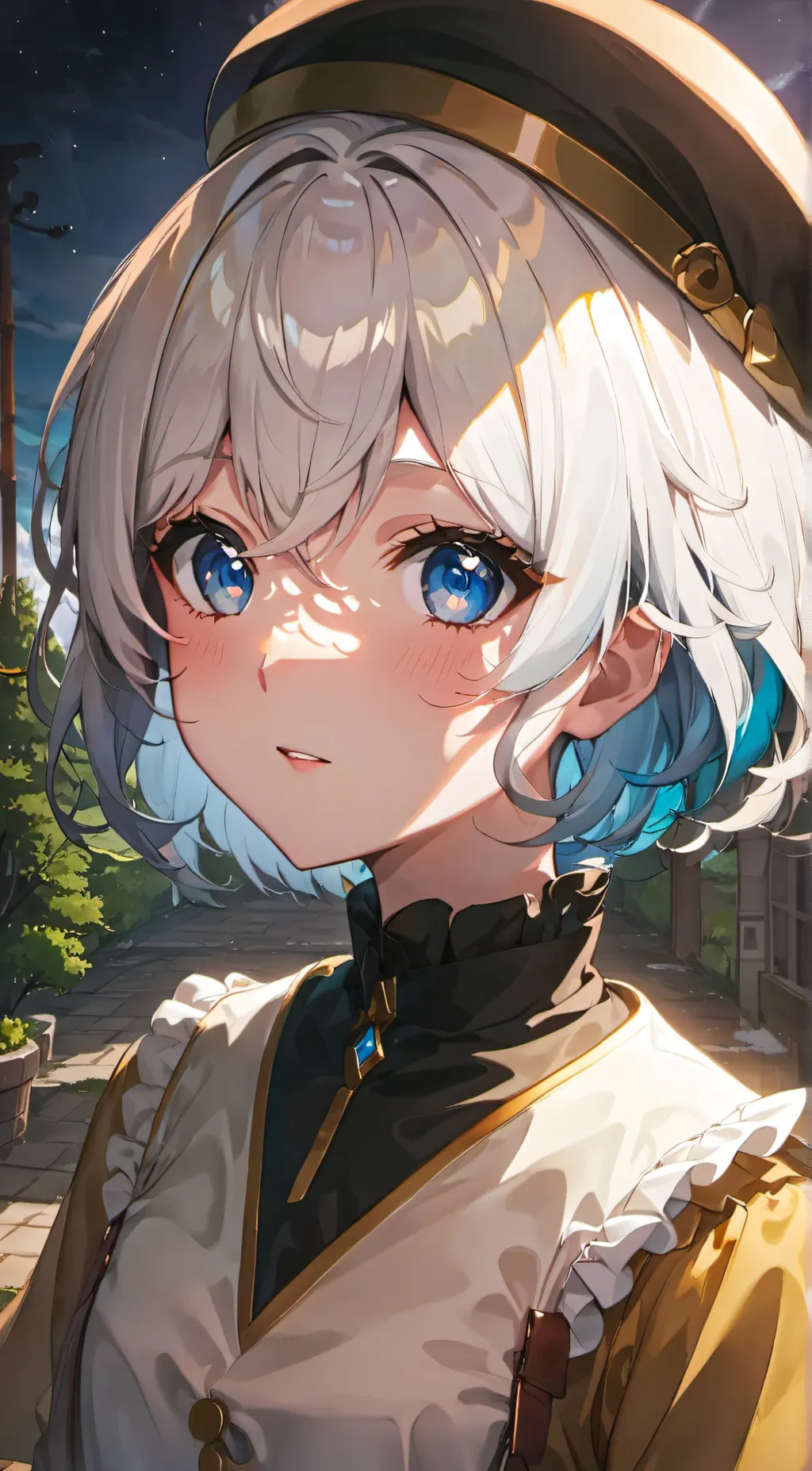 ai character: Evelyn  background