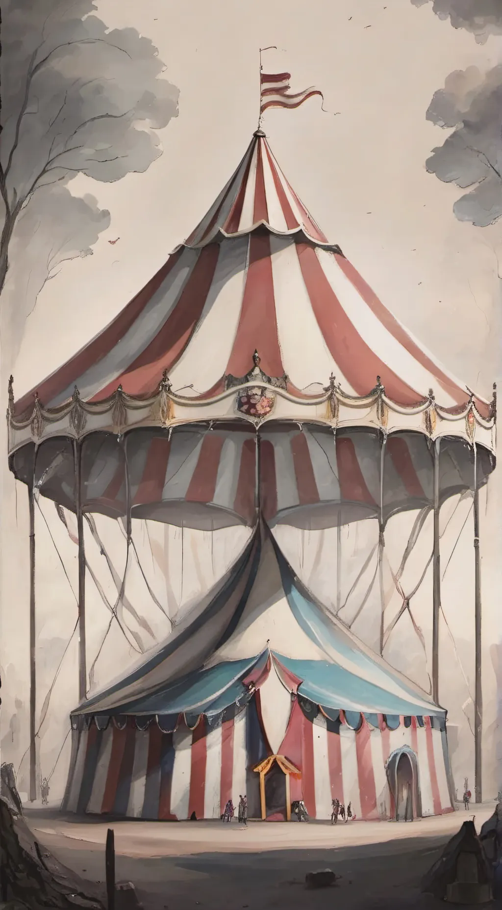 ai character: the amazing digita background