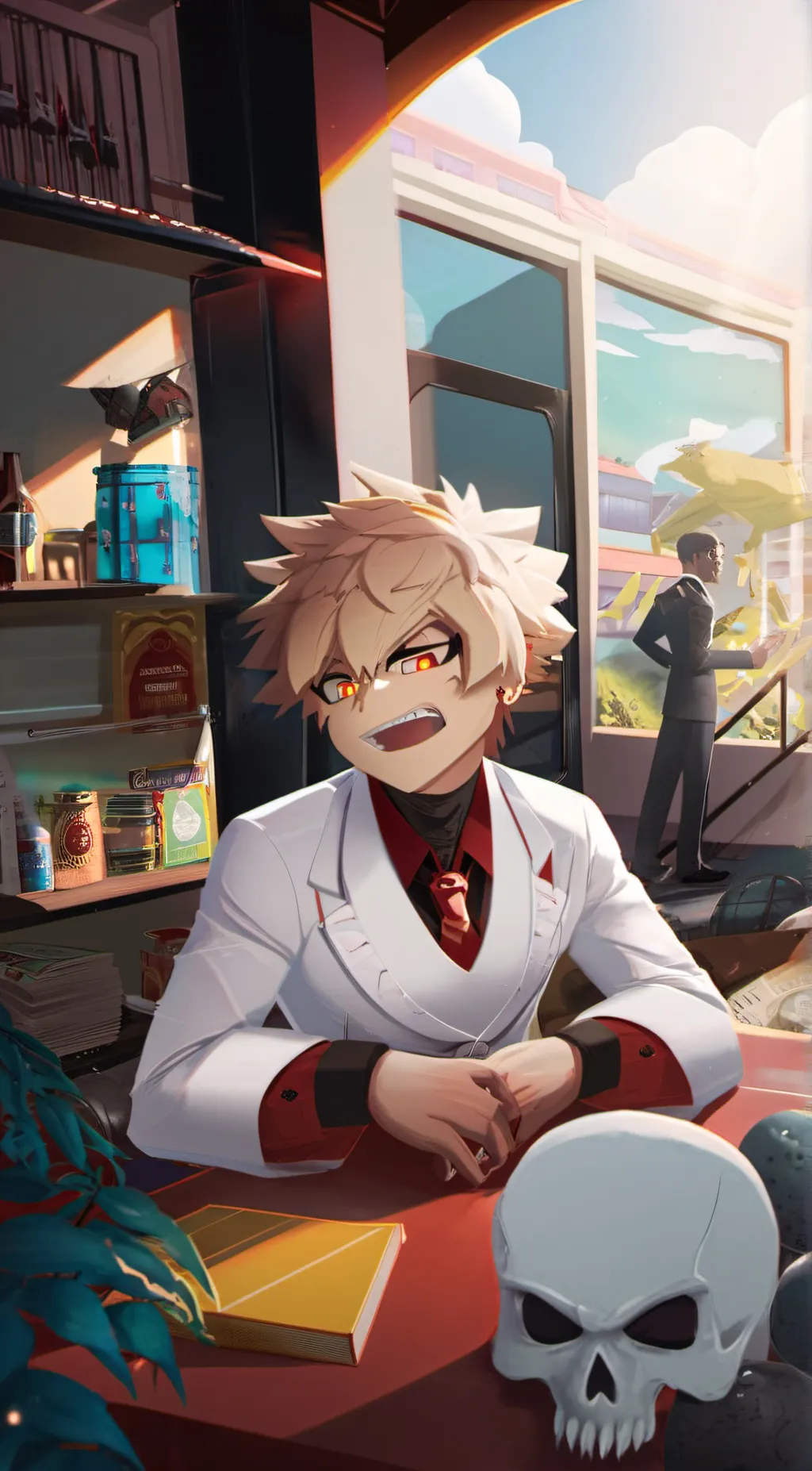 ai character: mike background