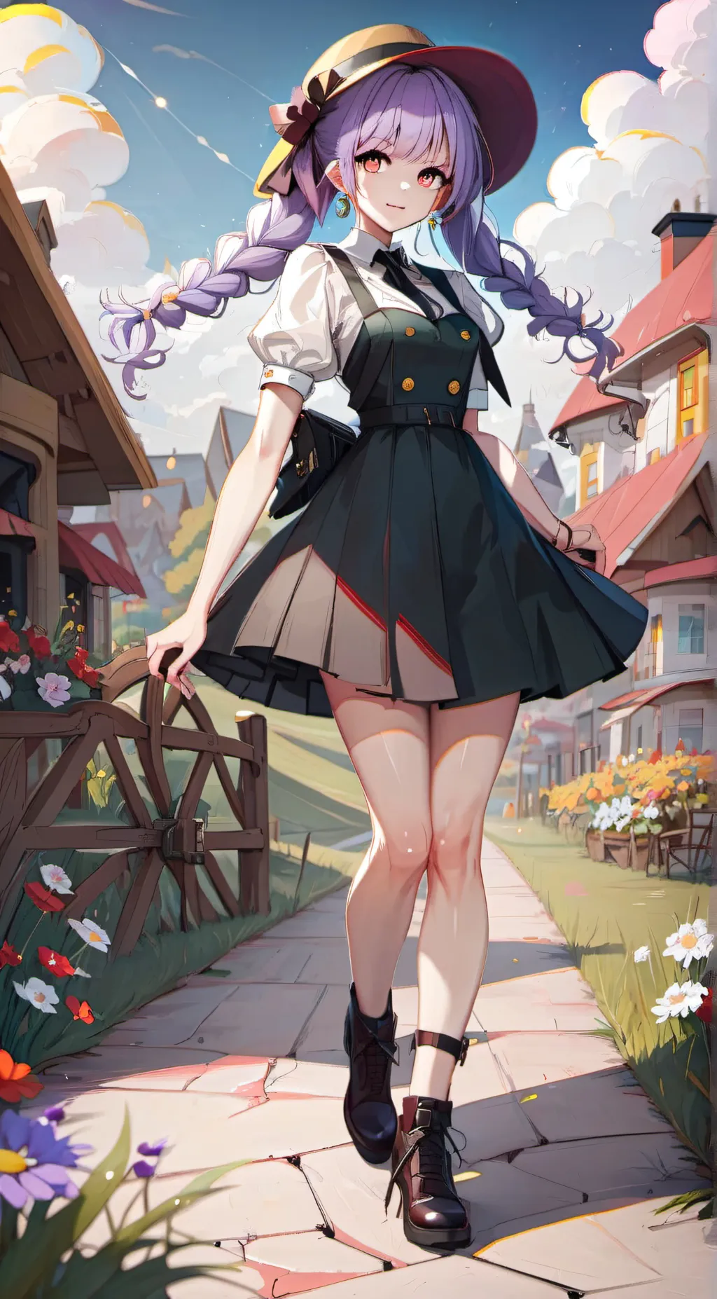 ai character: bonnia background