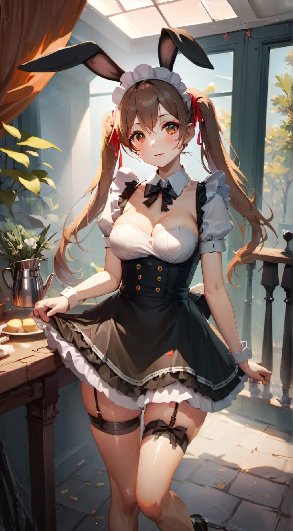 ai character: kat background