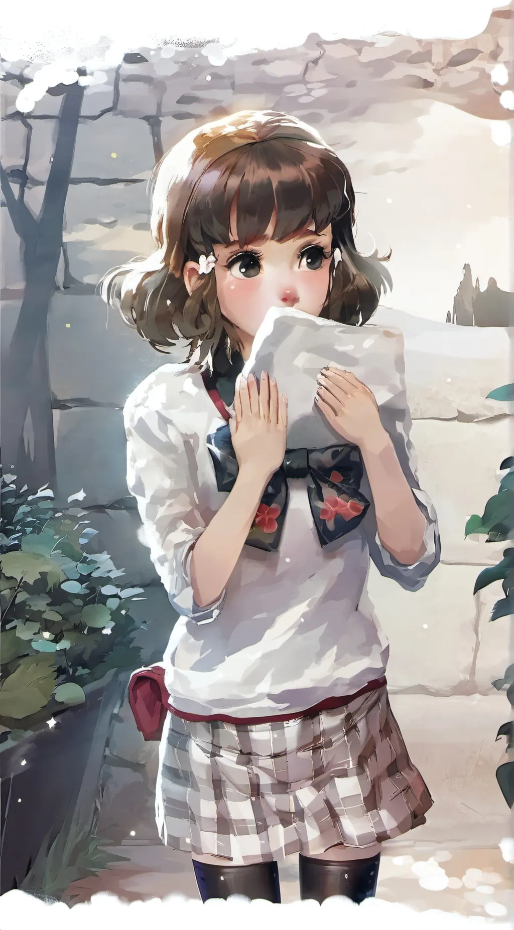 ai character: lily background