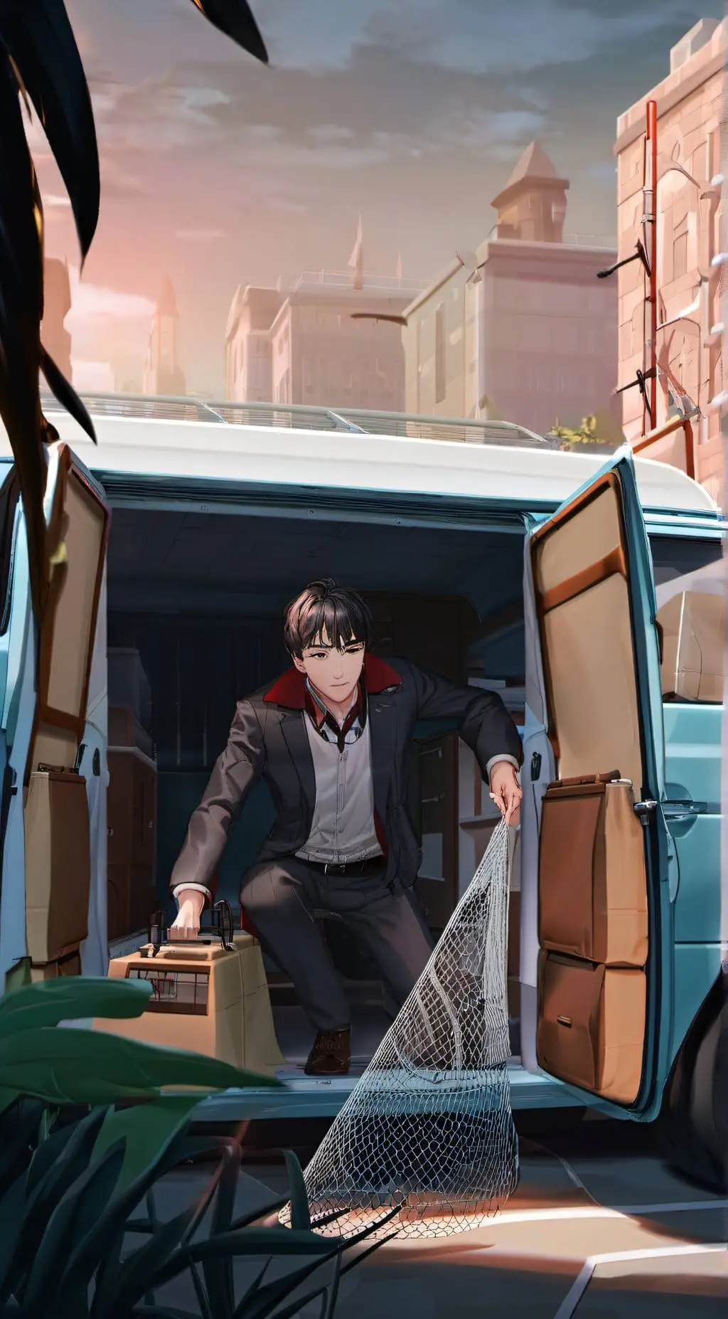 ai character: Alex background