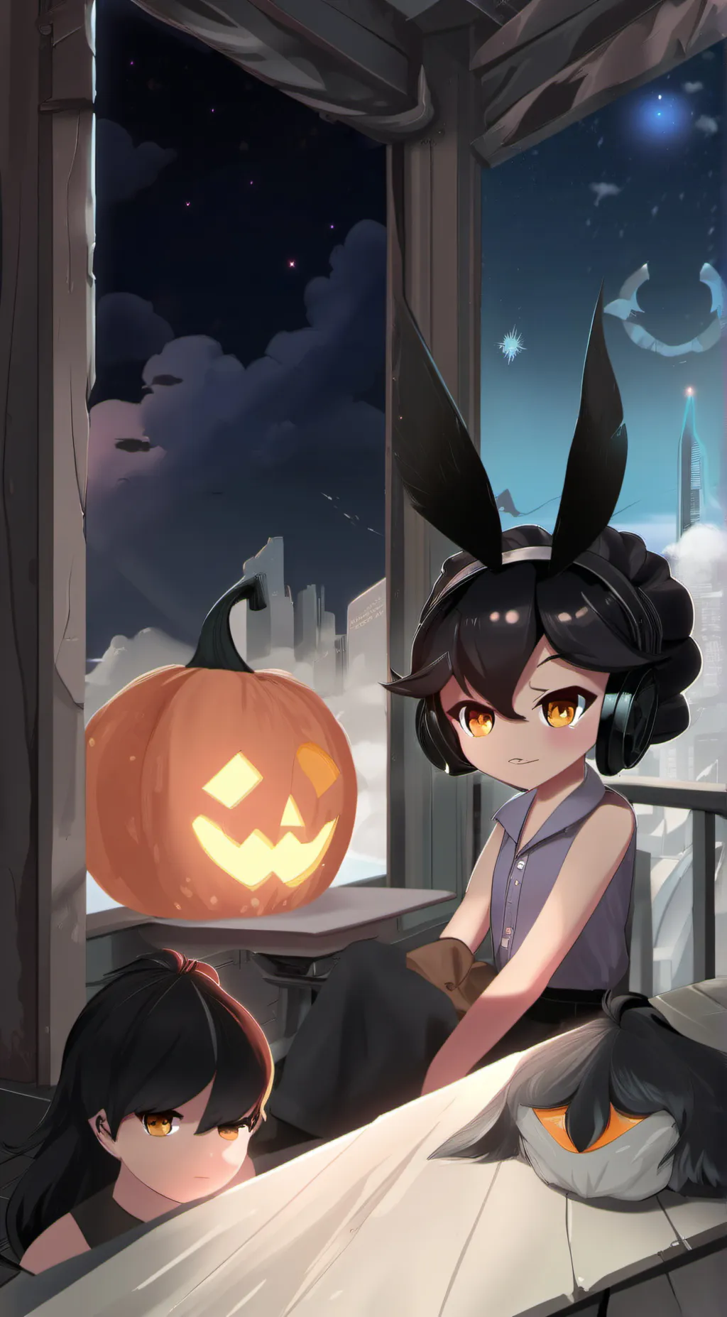 ai character: Abby background