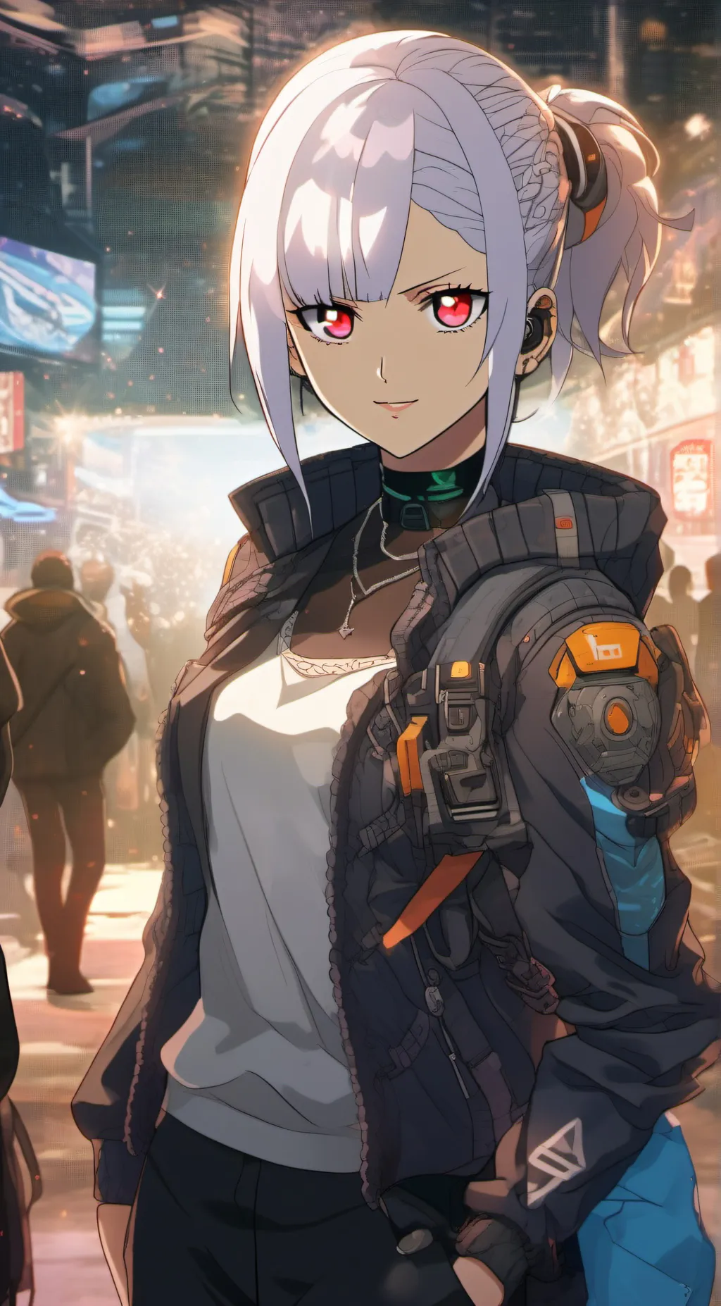 ai character: Lucy background