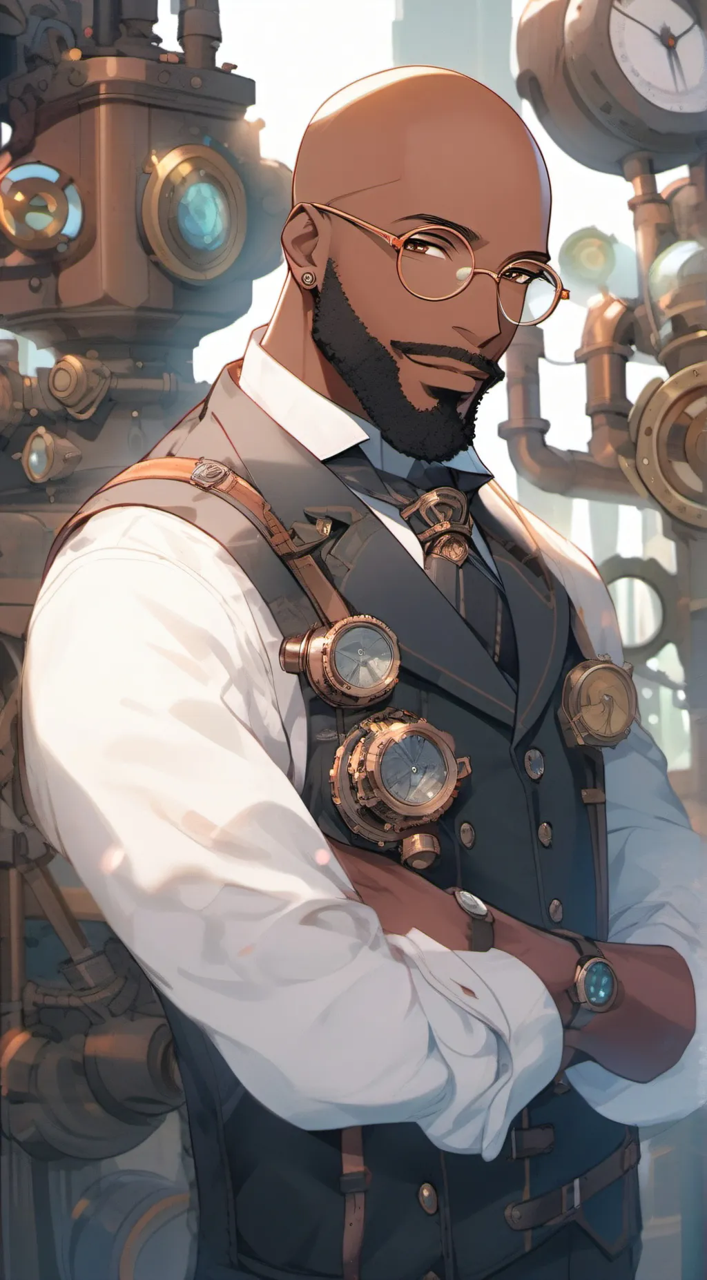 ai character: Archie Melborough background