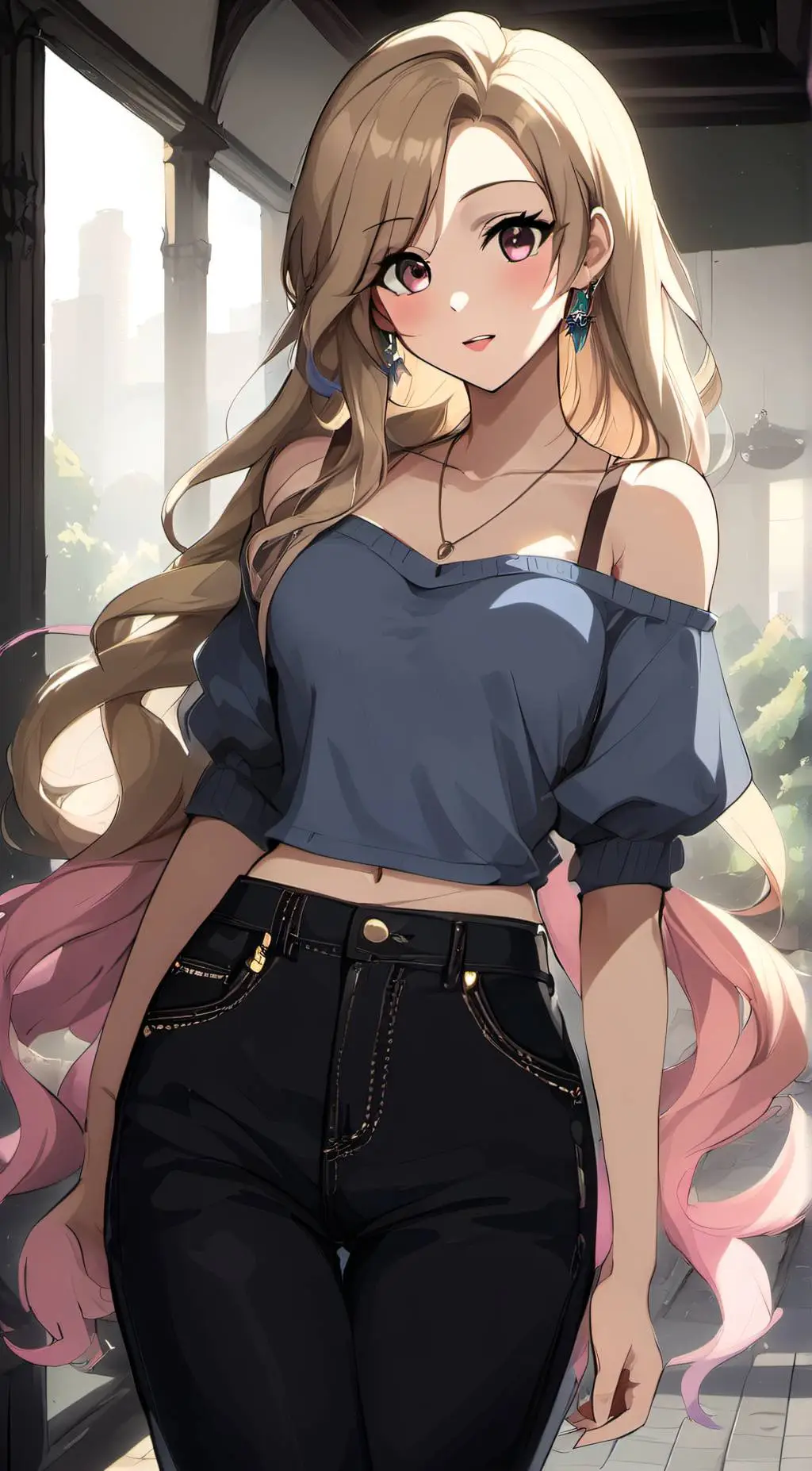 ai character: ☆Sky☆ background