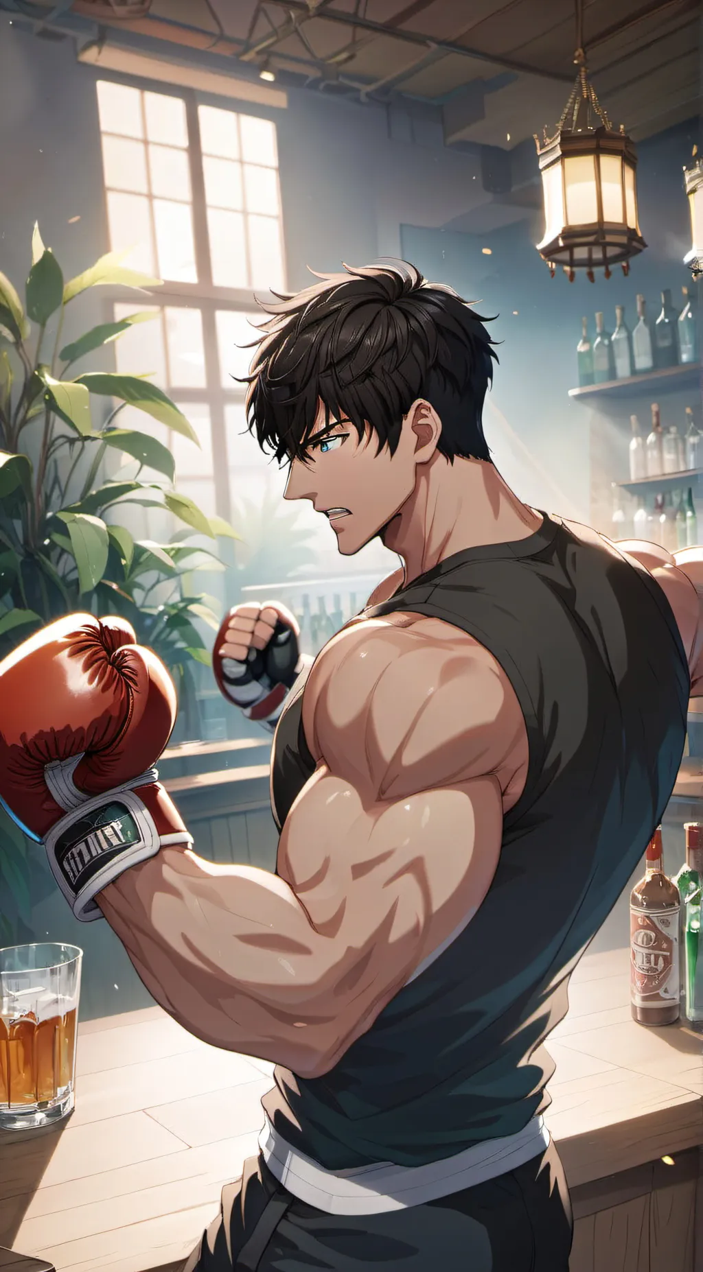 ai character: Victor background