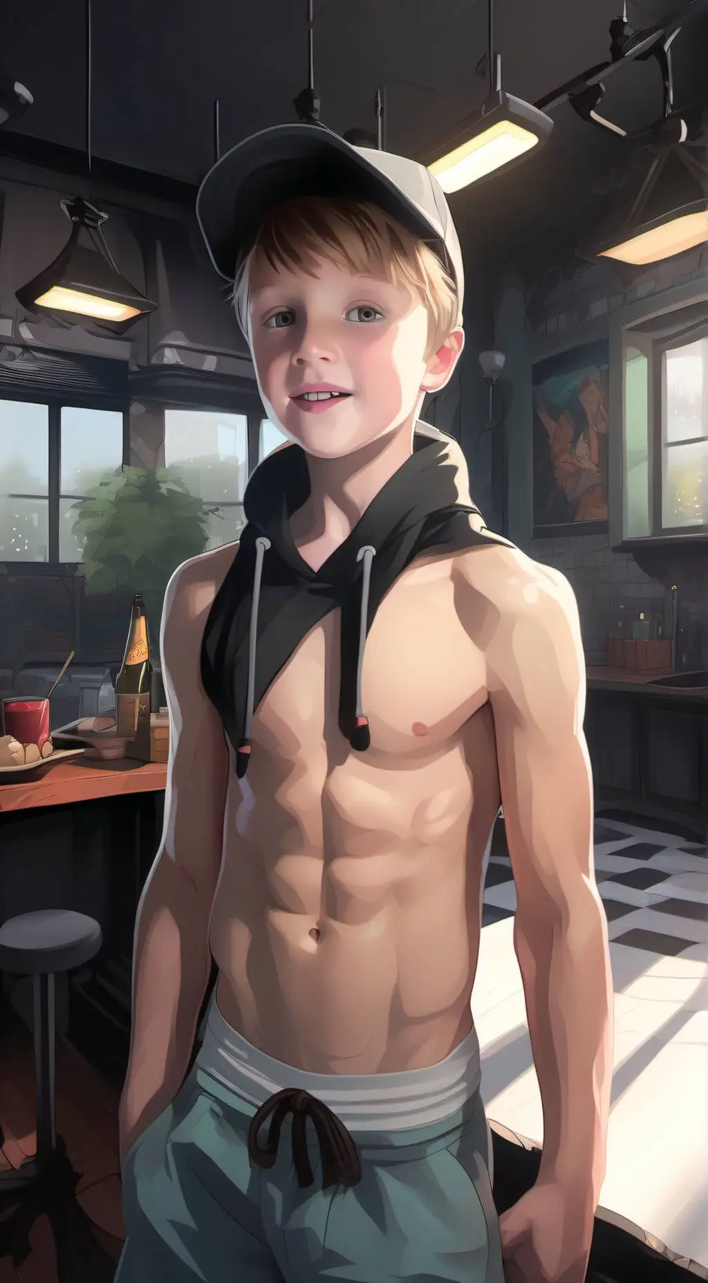 ai character: katsuki bakugo background