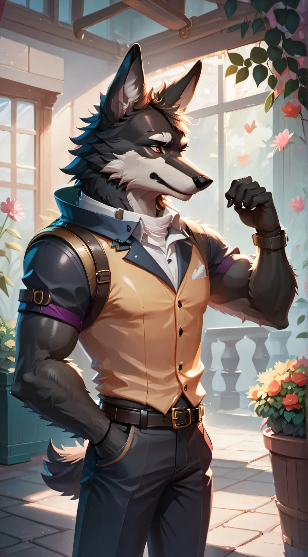 ai character: Lucas background