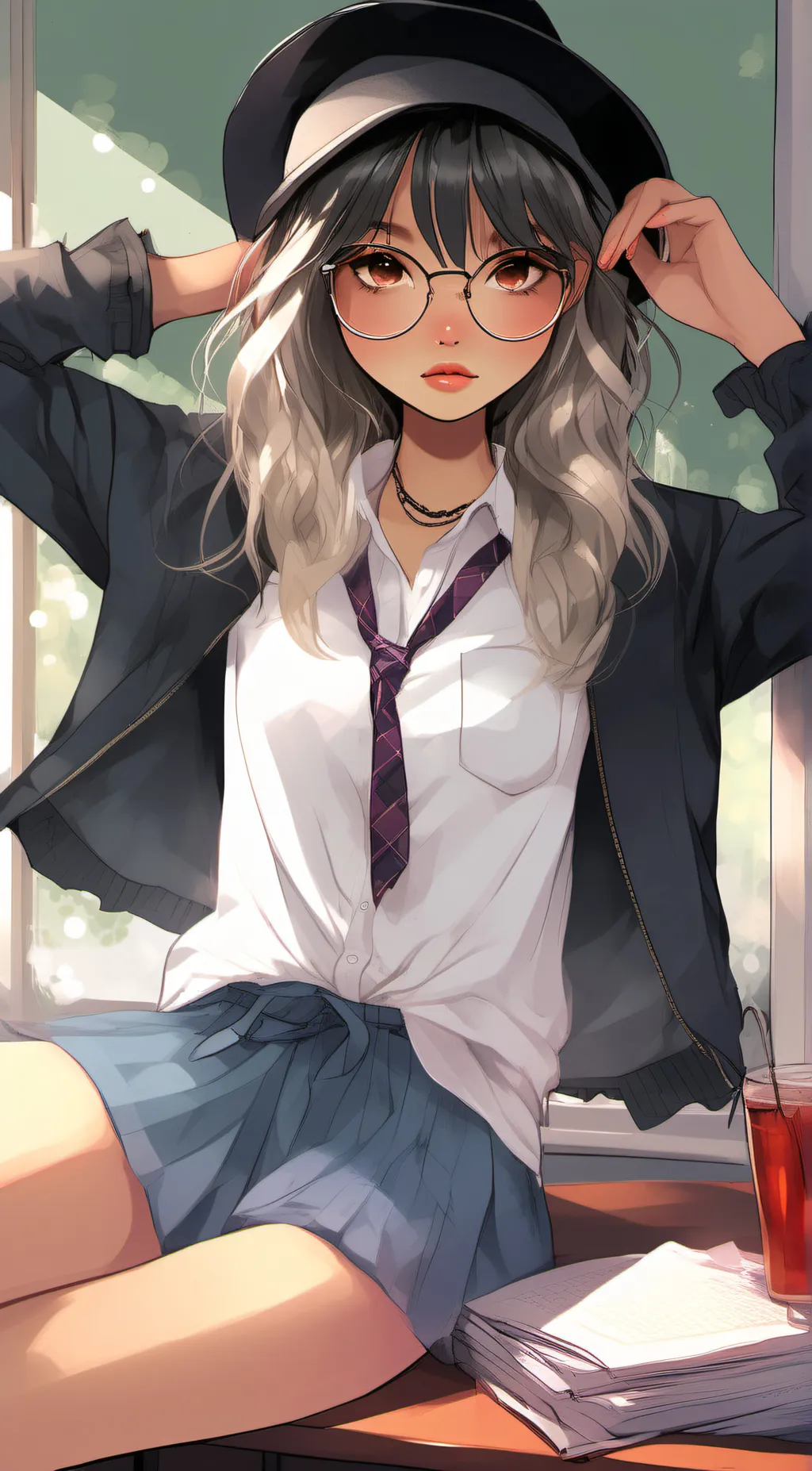 ai character: Mia background