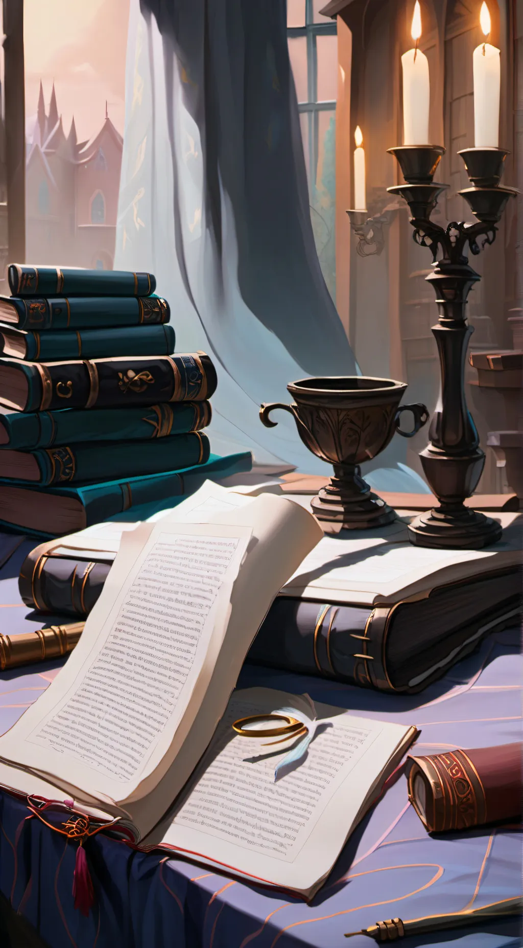 ai character: Homework solver  background