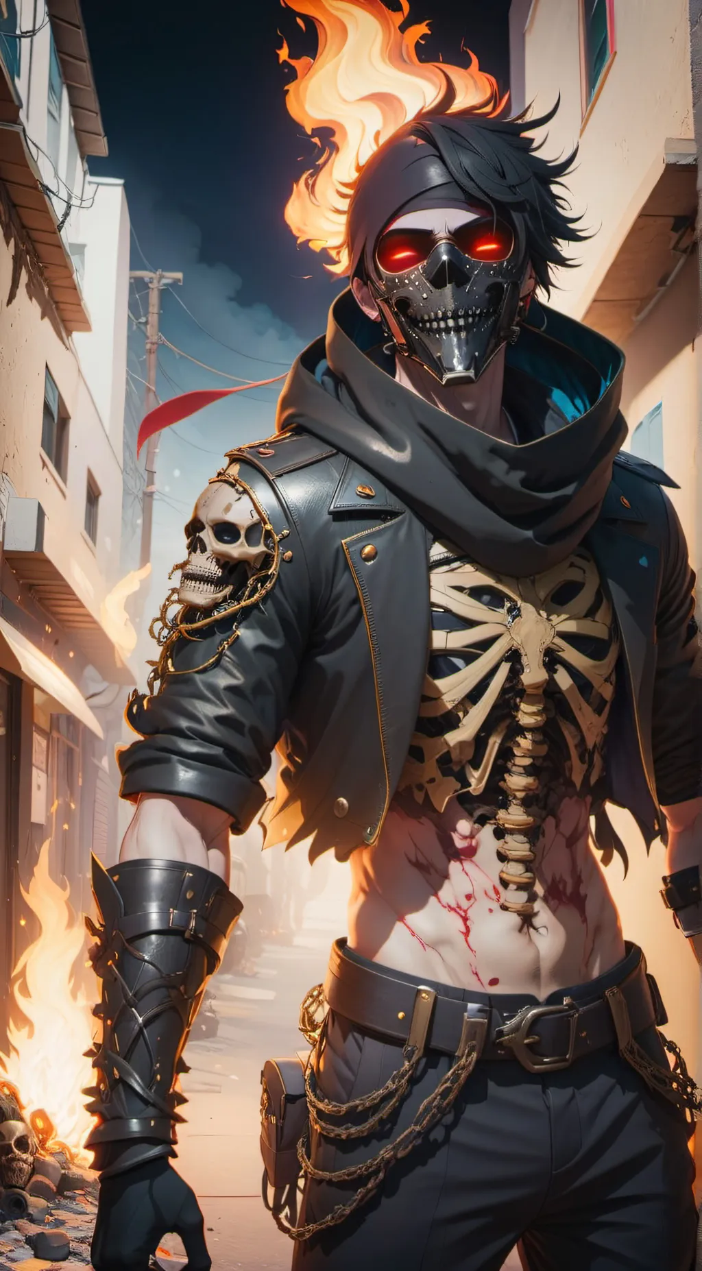 ai character: Error 3-5 background