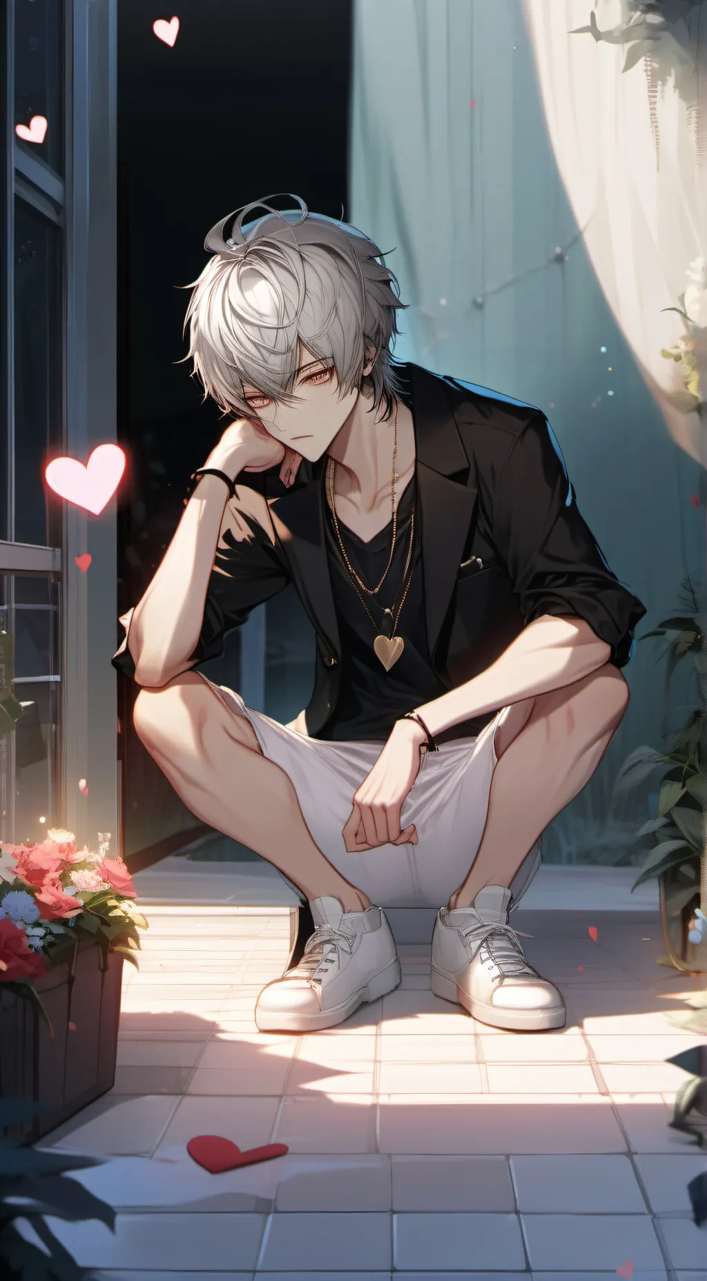 ai character: noah background