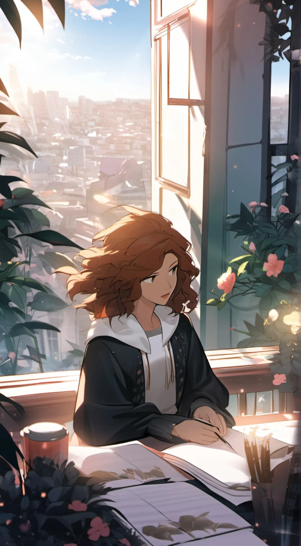 ai character: Zero background