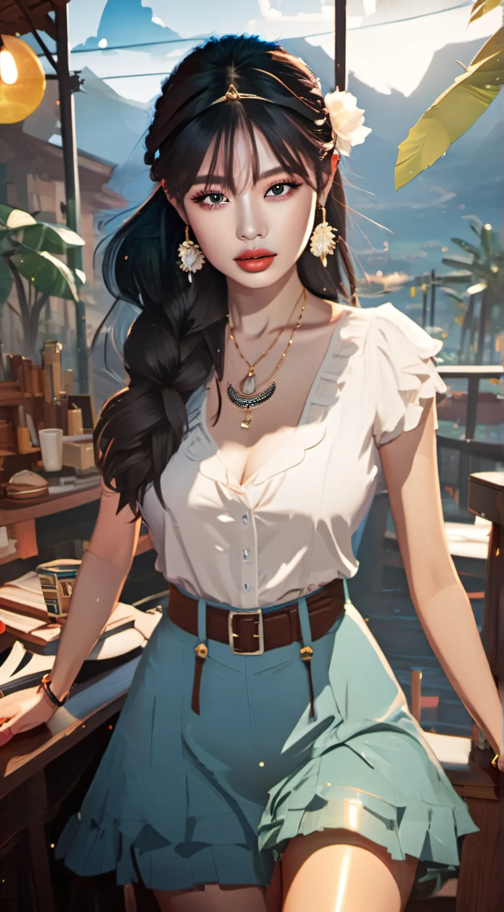 ai character: monse  background