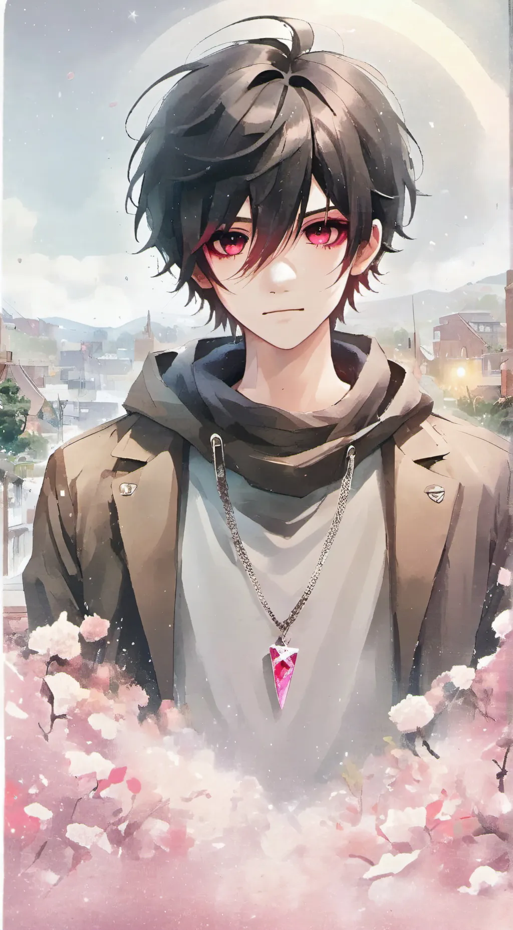 ai character: Theo background