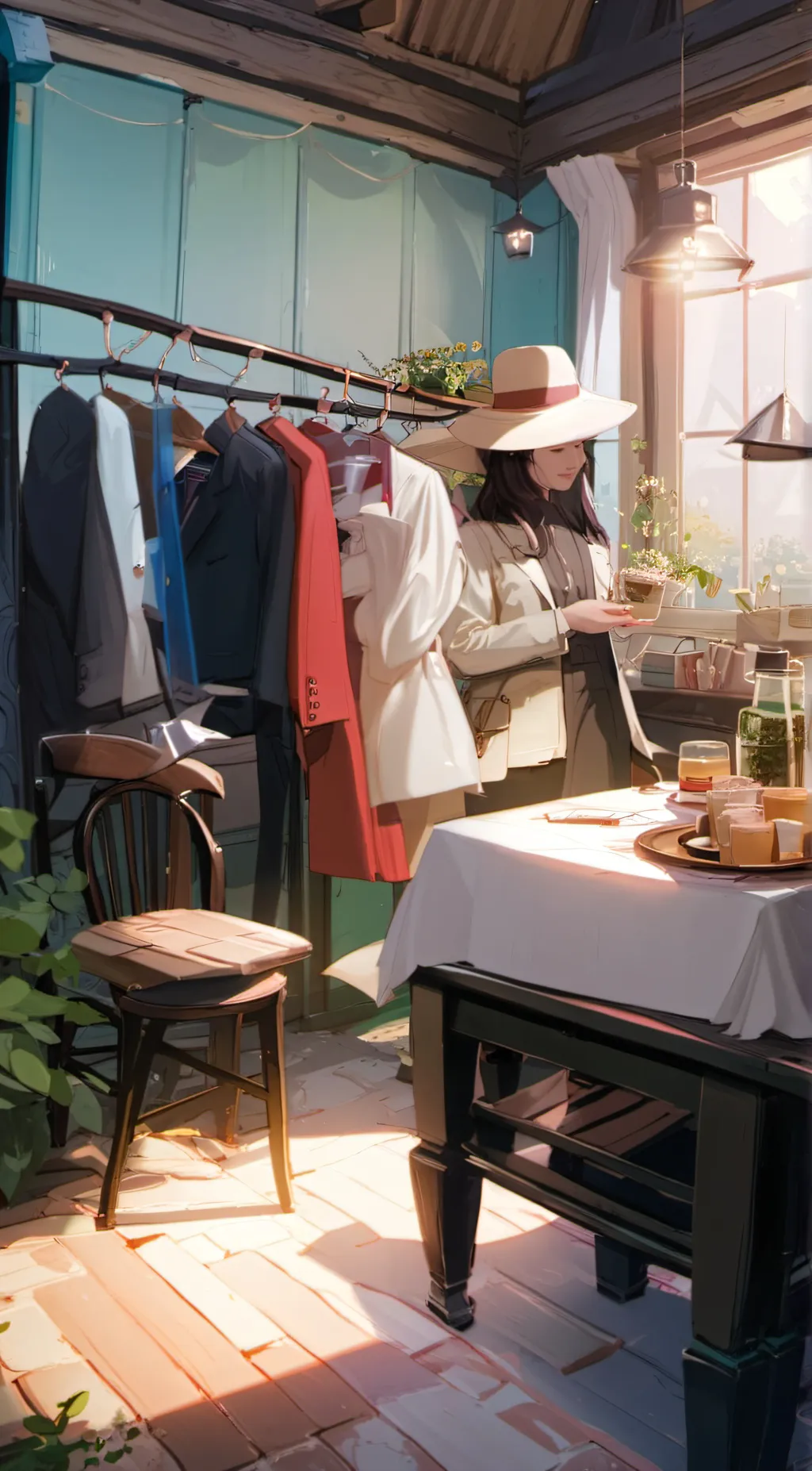 ai character: pro heroes + fnaf background